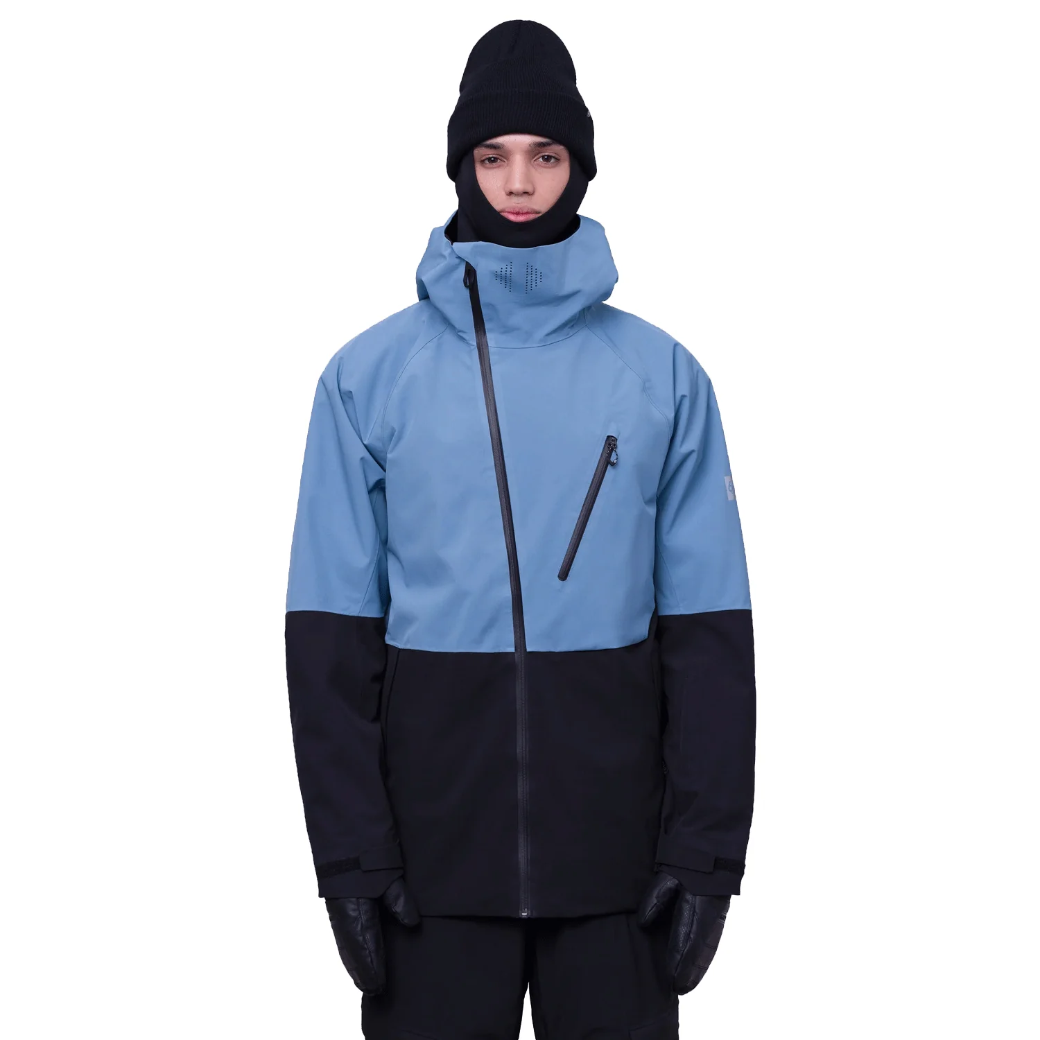 686 Men's Hydra Thermagraph Jacket 2024 Steel Blue Colorblock