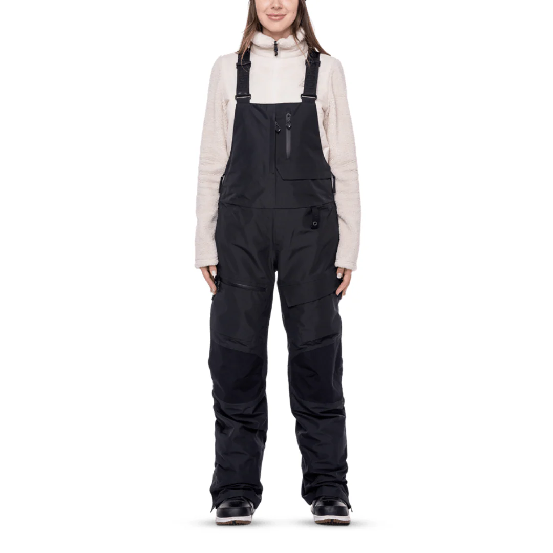 686 Women's Geode Thermagraph Bib Pant 2024 Black