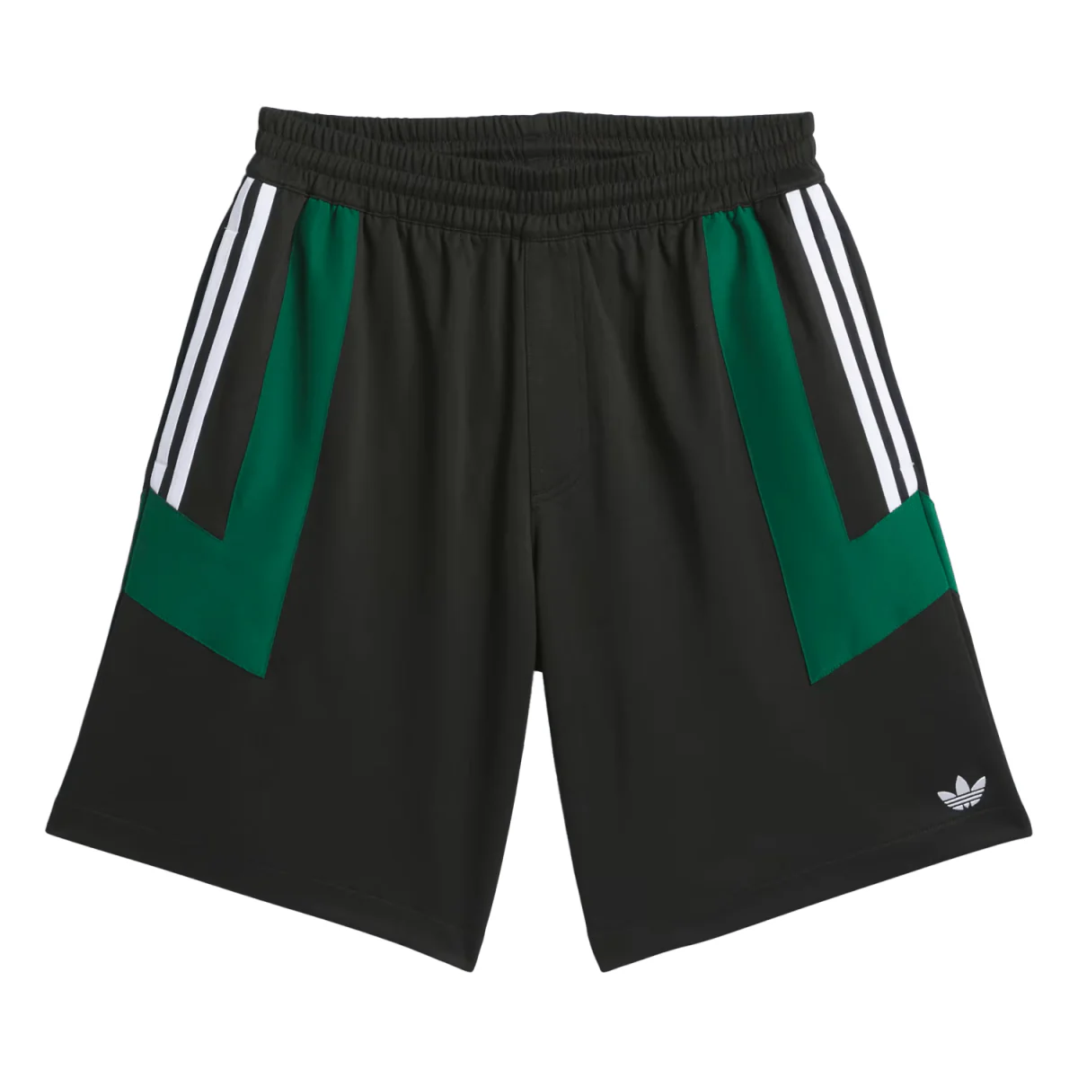 Adidas Football Short Black/Dark Green/White