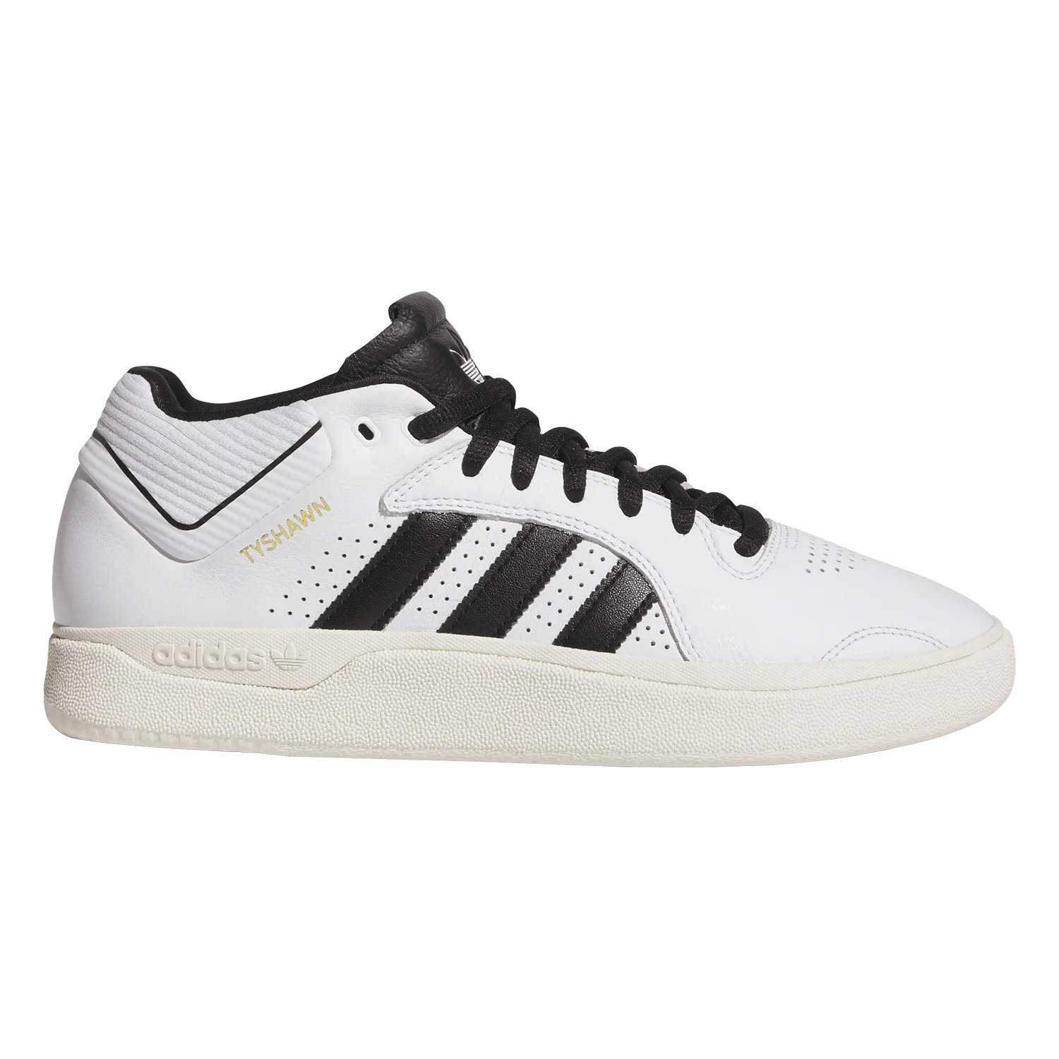 Adidas Men's Tyshawn Shoe Ftwwht/Cblack/Ftwwht
