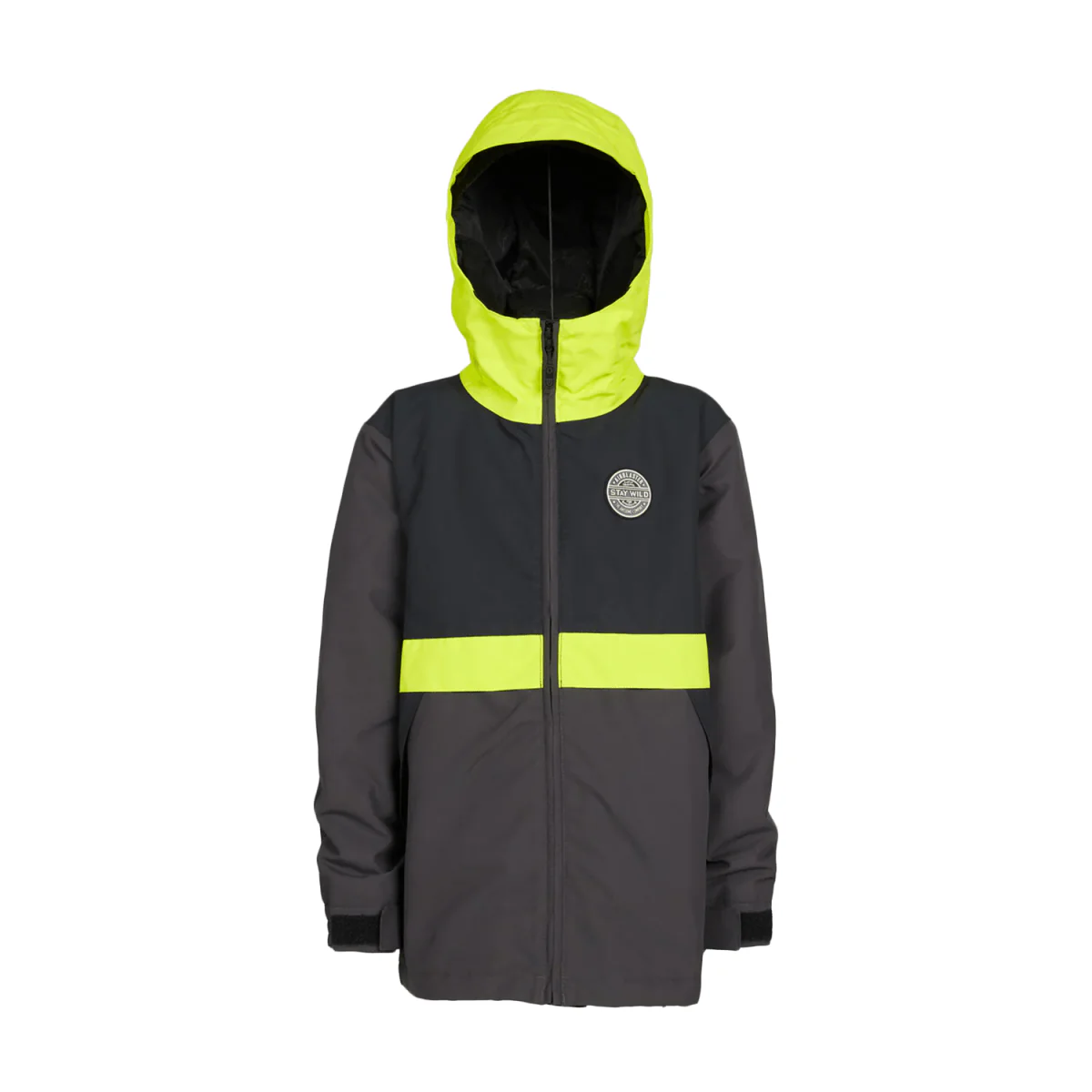 Airblaster Kids Trencher Full Zip Jacket 2026 Vintage Black