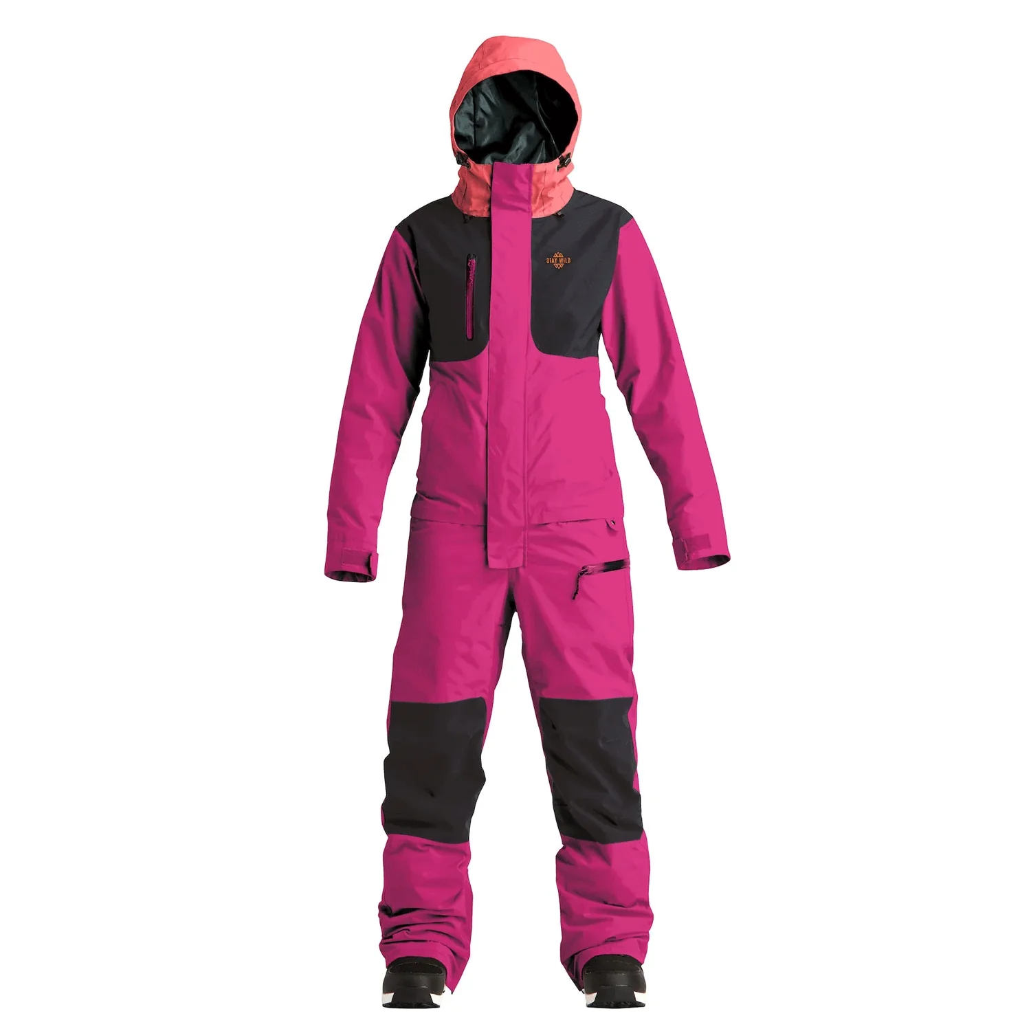 Airblaster Women's Sassy Beast One Piece Suit 2024 Magenta