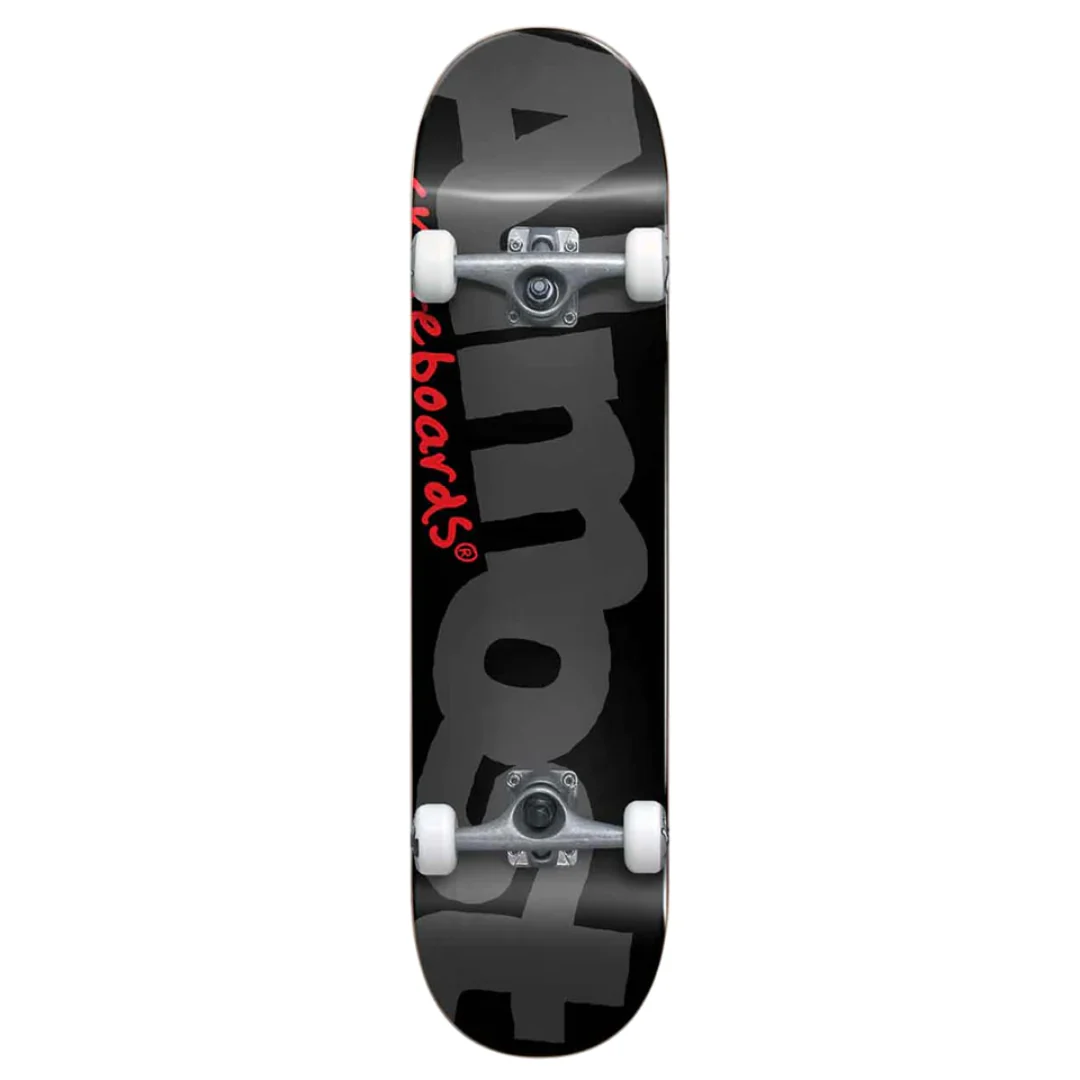 Almost Logo Land FP Skate Complete Black 8.125"