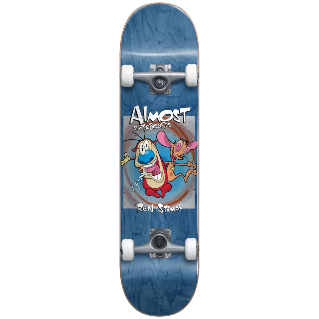 Almost Ren & Stimpy Boxed Premium Skate Complete Multi 8"