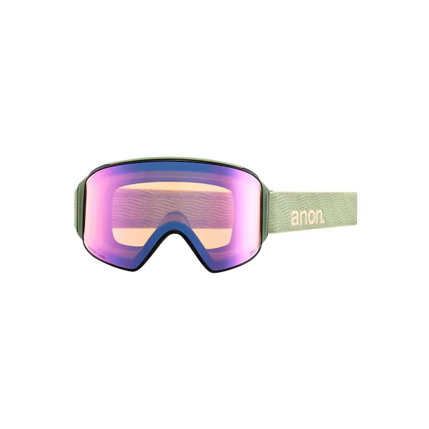 Anon M4 Cylindrical MFI Goggles Hedge/Perceive Variable Green + Perceive Cloudy Pink