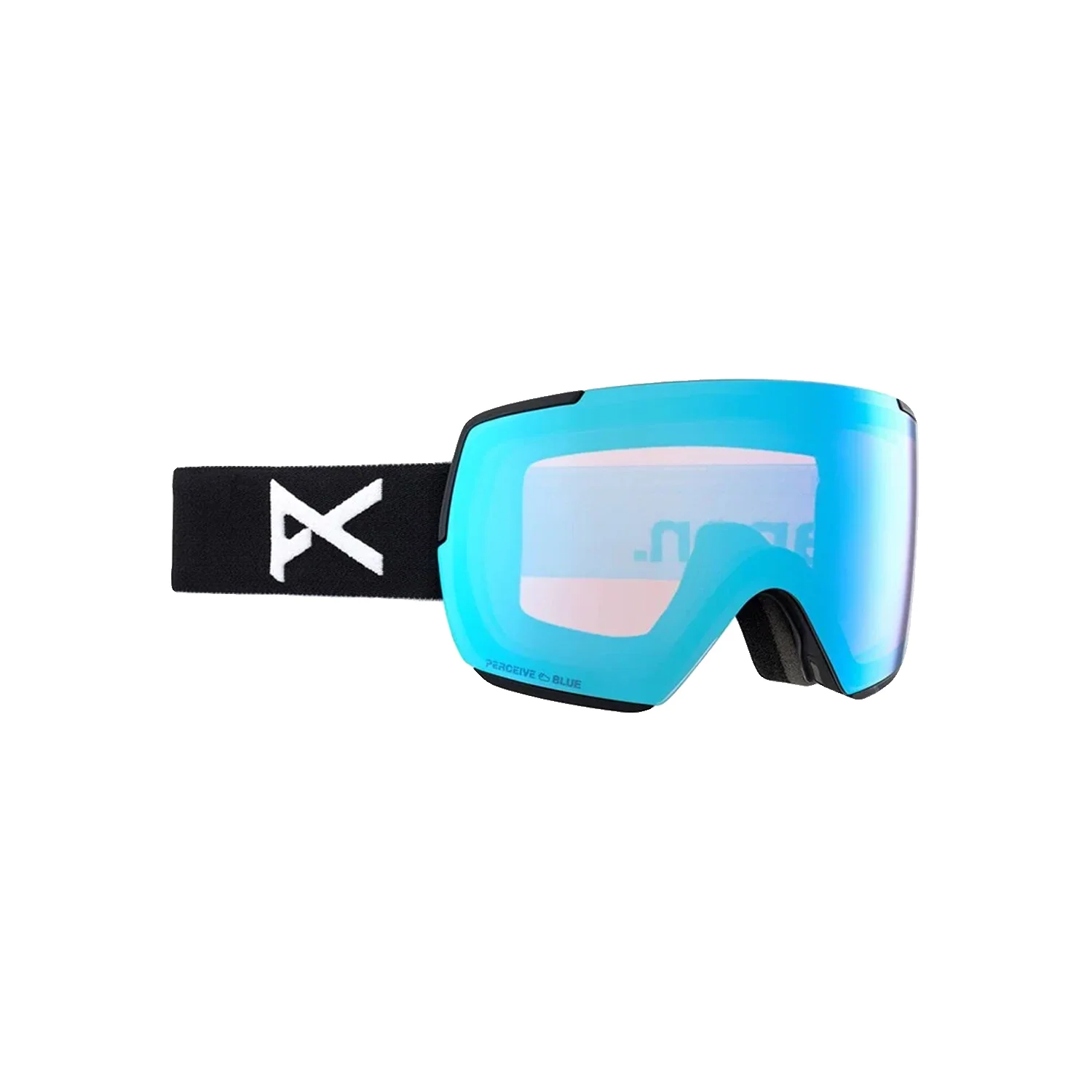 Anon M5S Low Bridge Fit Goggles Black/Perceive Variable Blue + Perceive Cloudy Pink