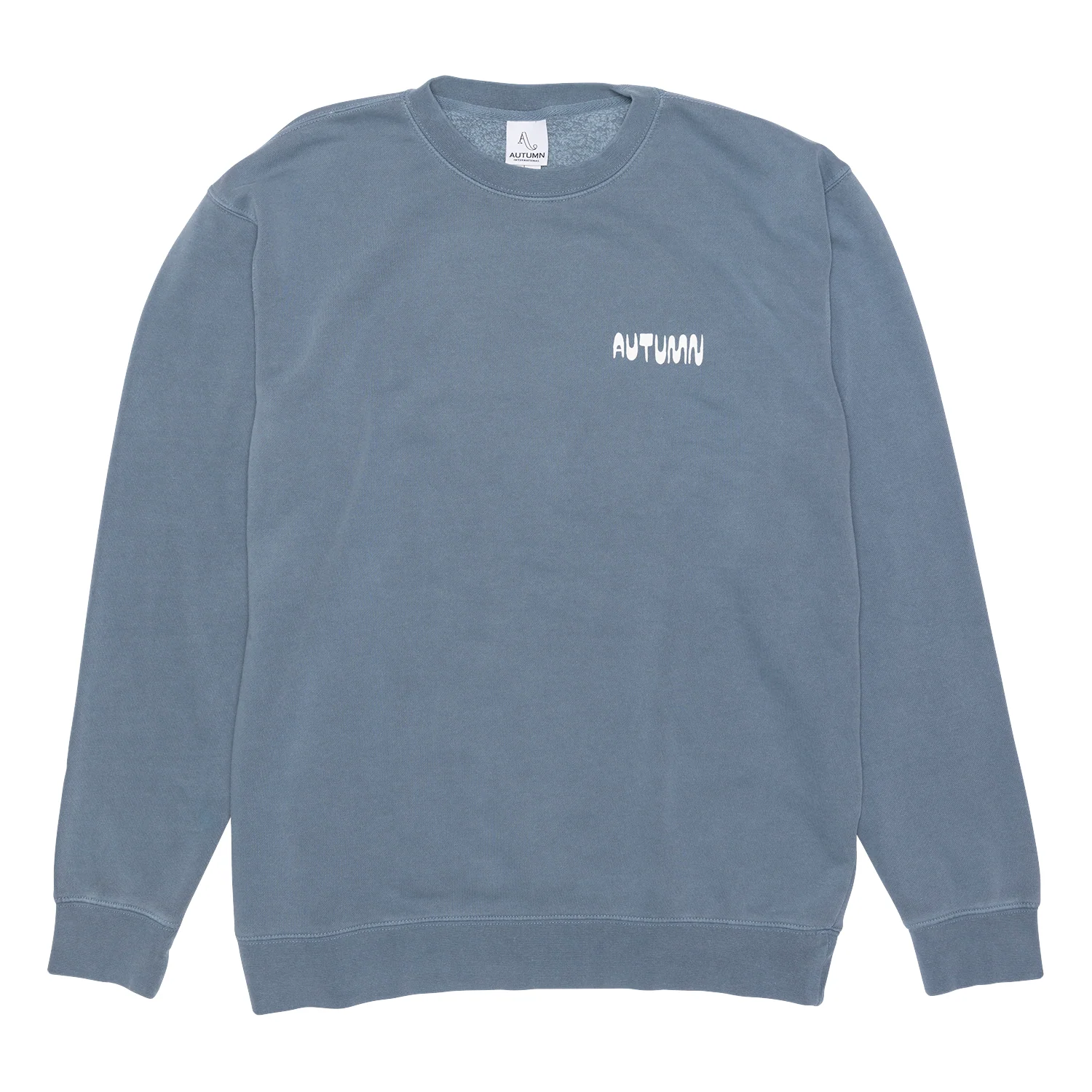 Autumn Apres Crewneck Sweater Pigment Slate Blue
