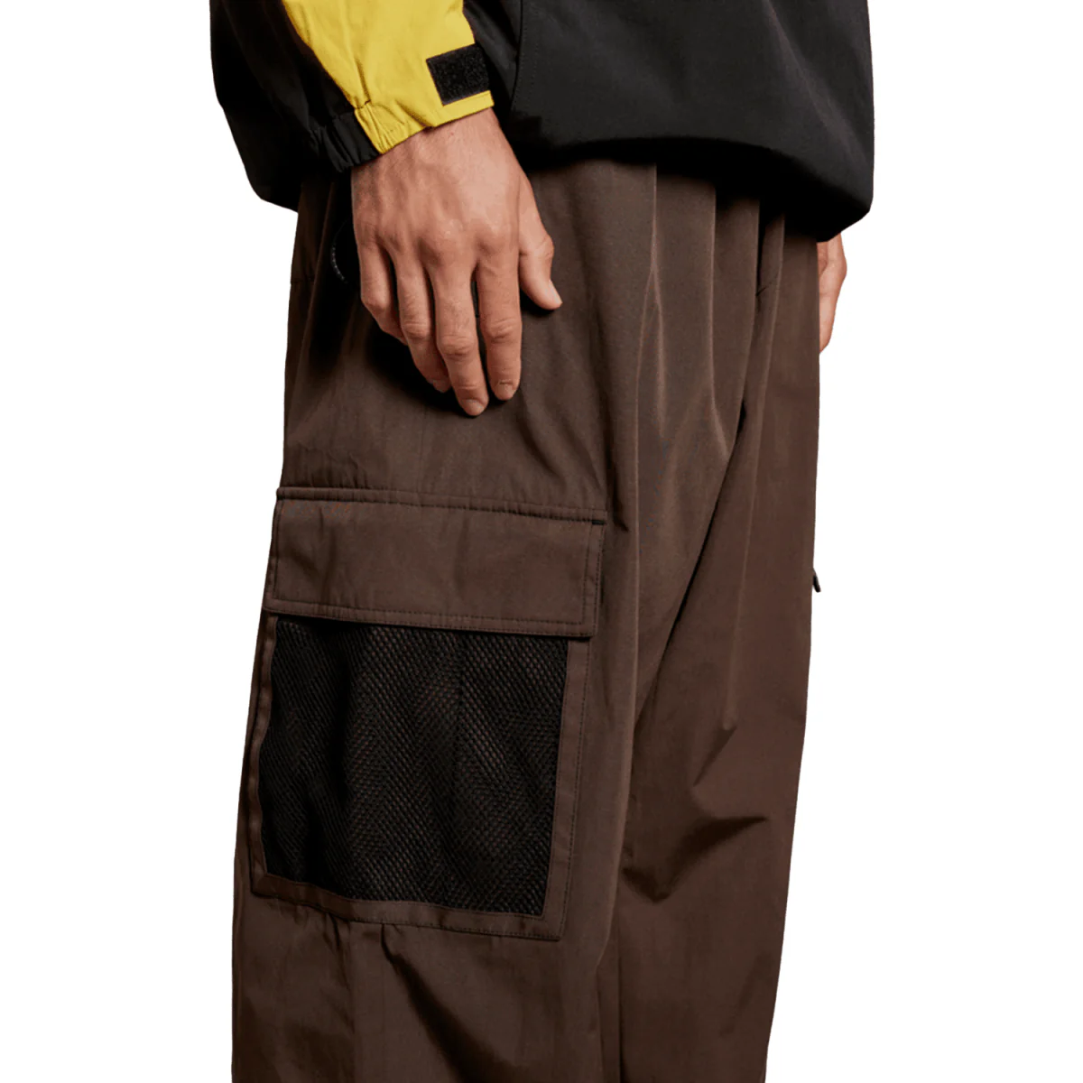 Autumn Men's Cargo Pant 2025 Brown/Black - Image 4
