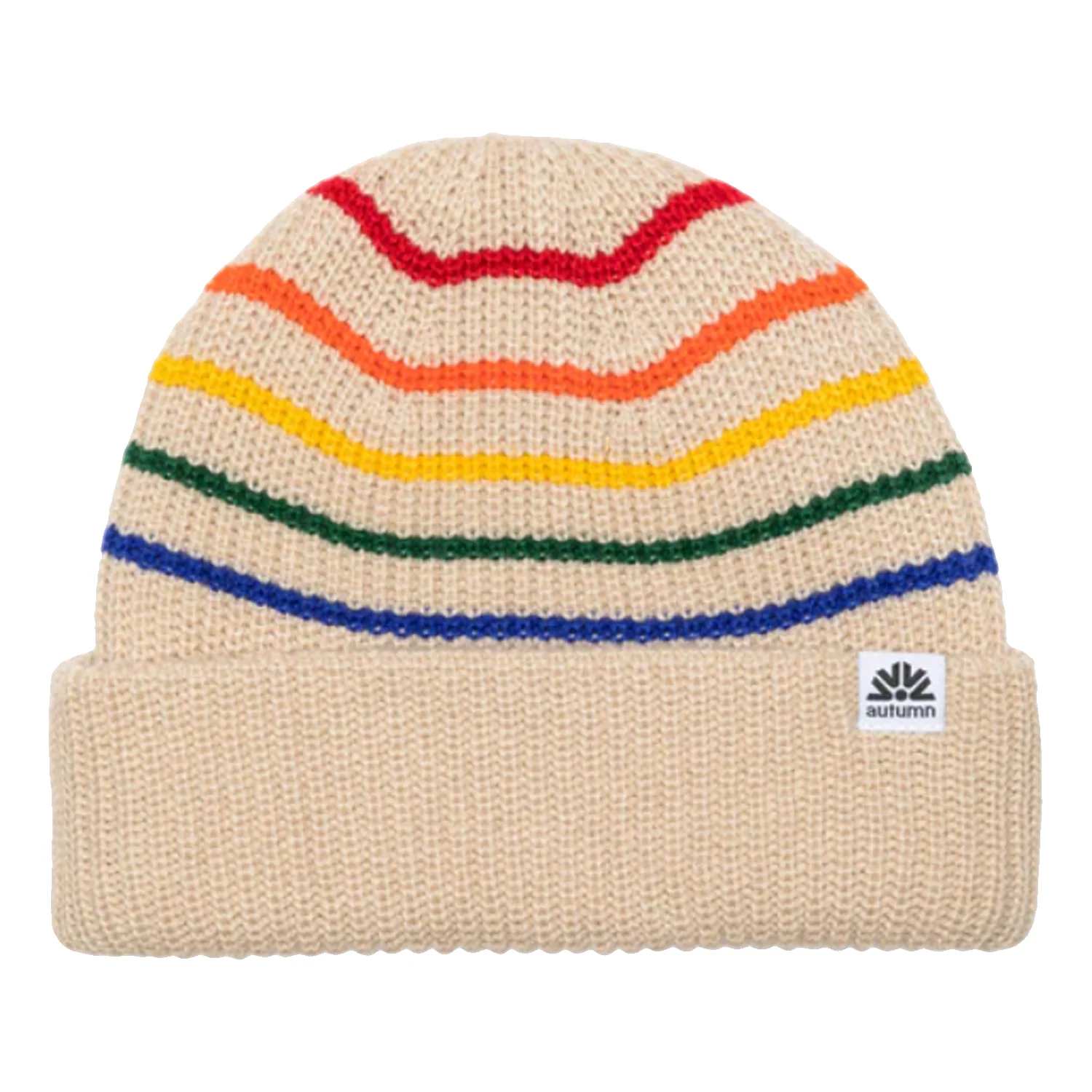 Autumn Retro Beanie Natural