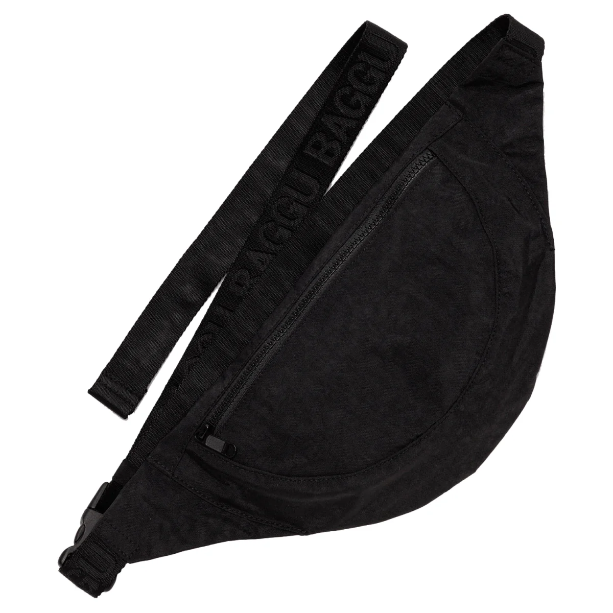 Baggu Large Nylon Crescent Bag Black