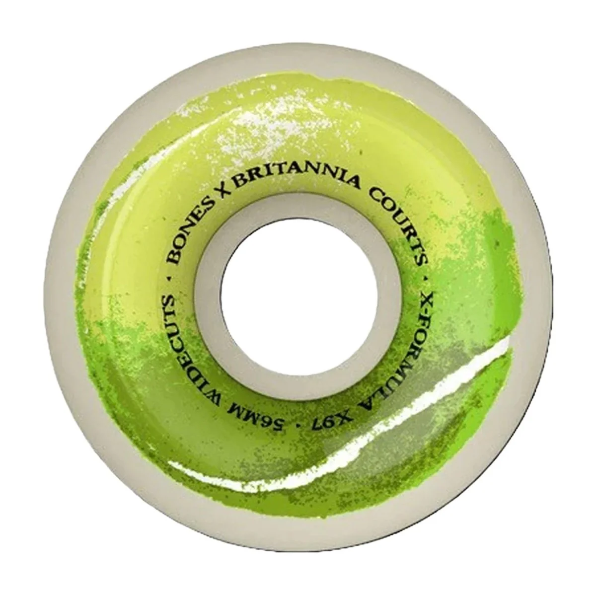 Bones XF Britannia Courts V6 Skate Wheels 97A 56mm