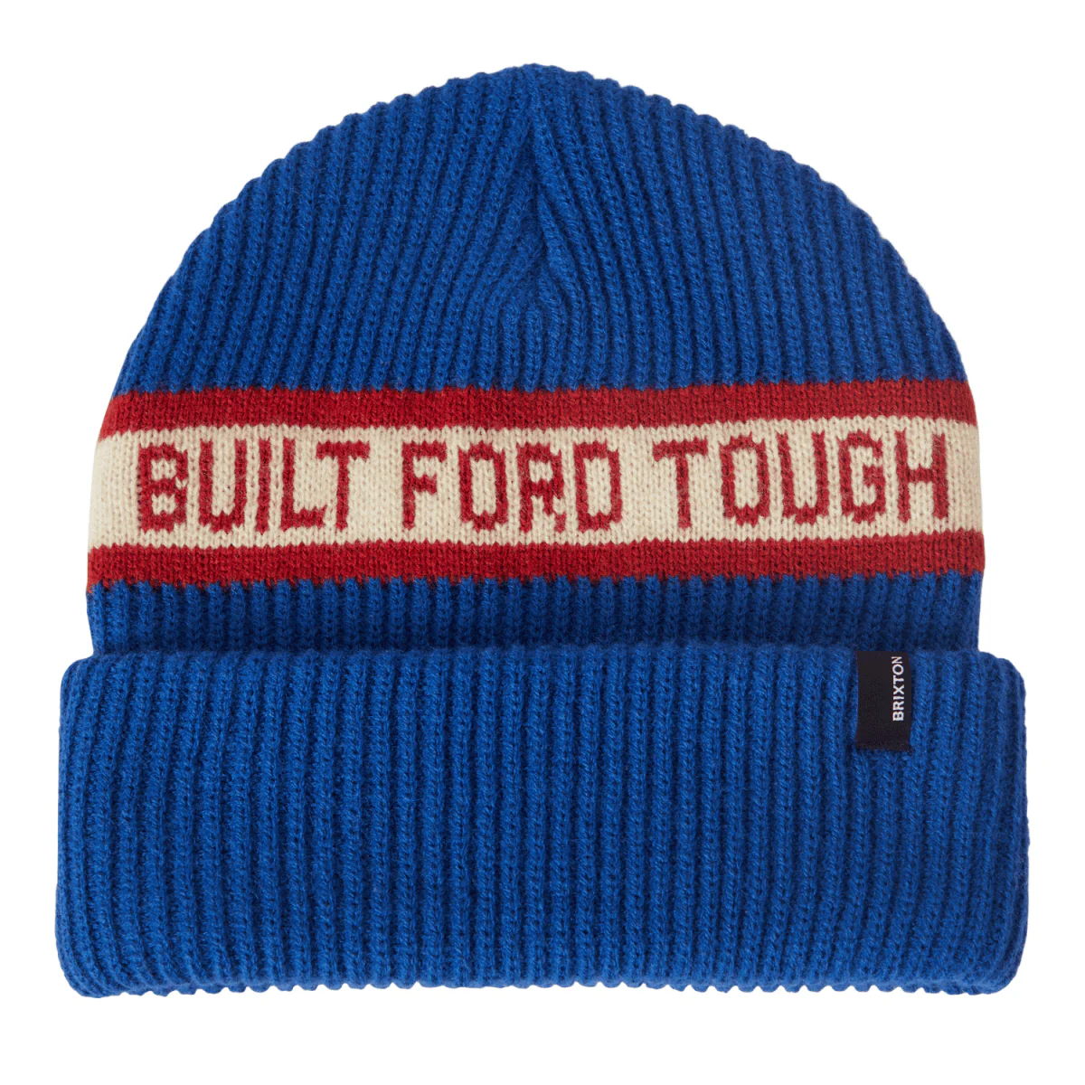 Brixton Ford Built Tough Beanie Ford Blue
