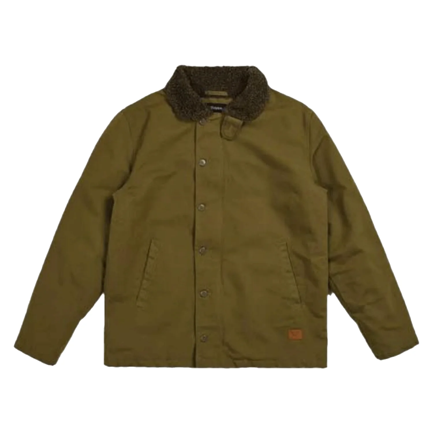 Brixton Men's 20th Anniversary Mast Jacket Olive Surplus