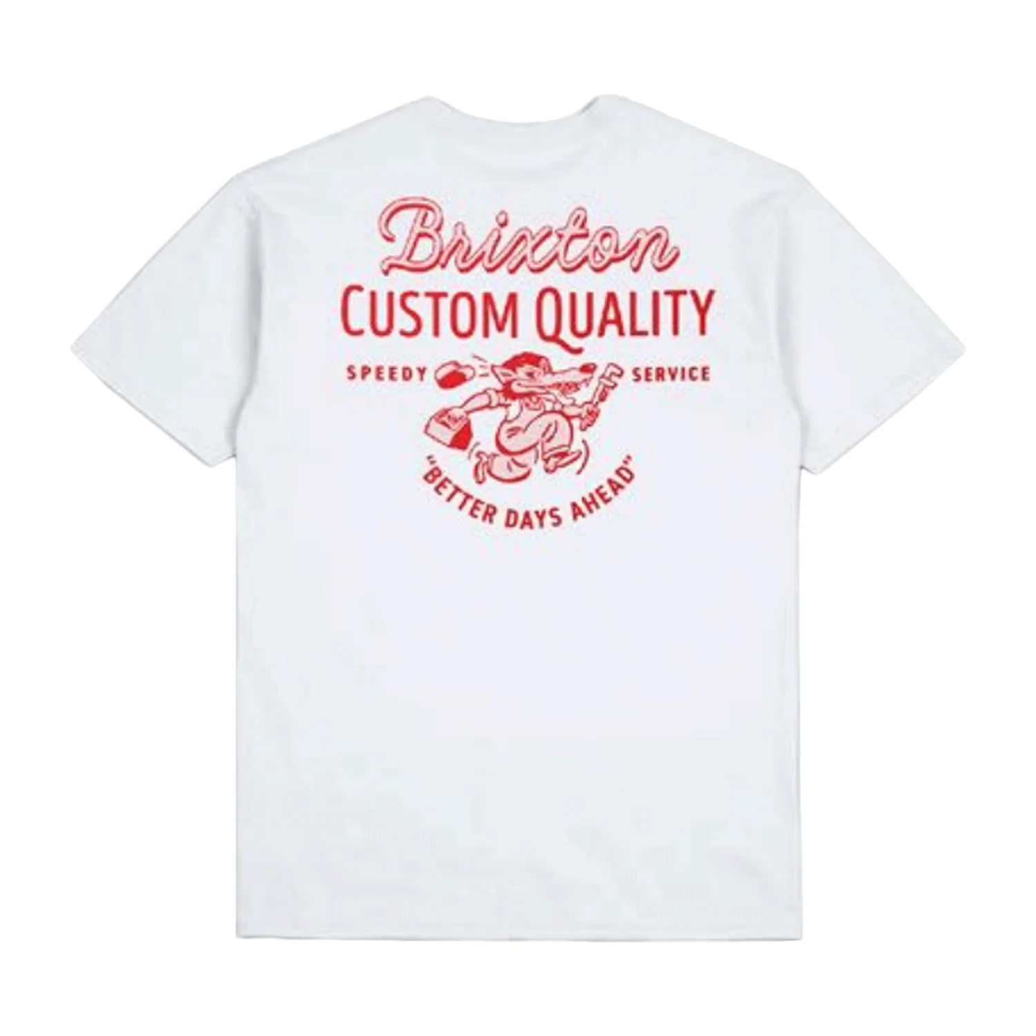 Brixton Men's Better Days S/S Shirt White