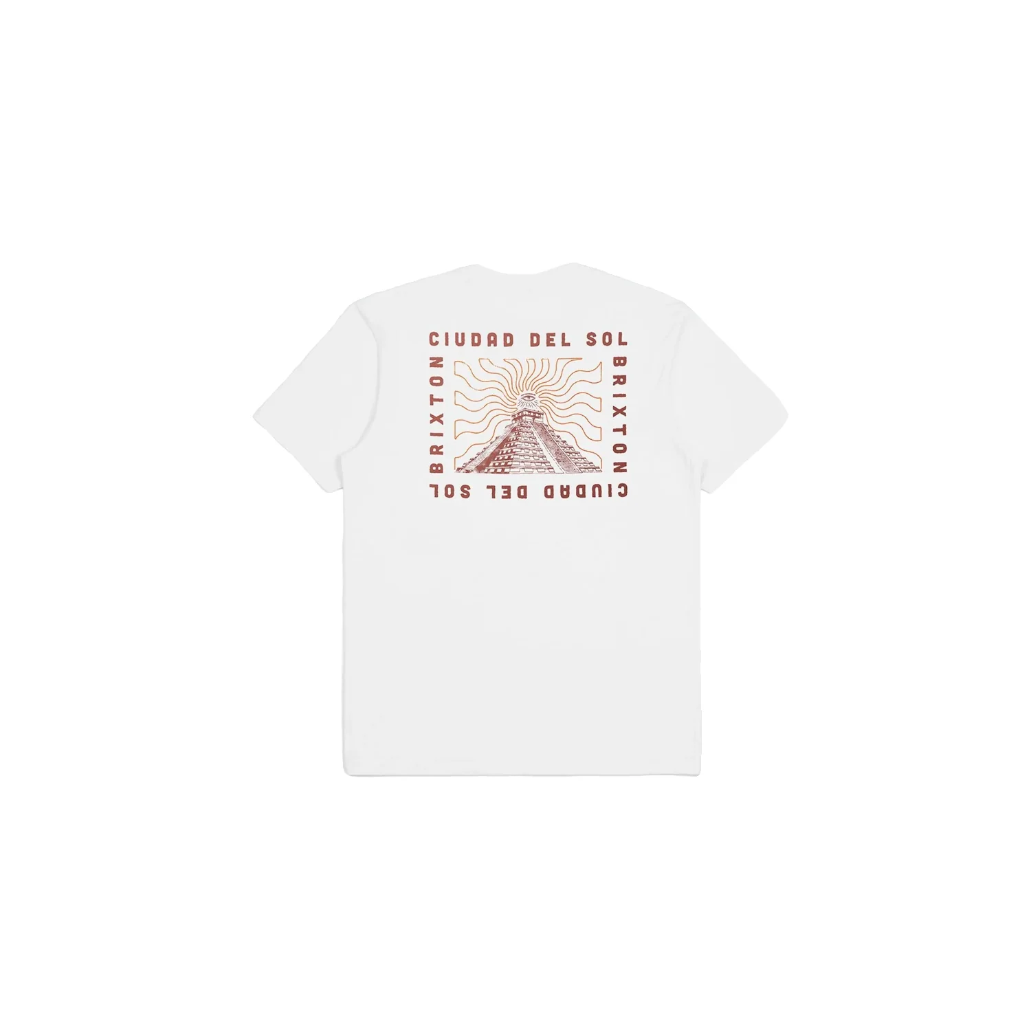Brixton Men's Del Sol S/S Tailored T Shirt White