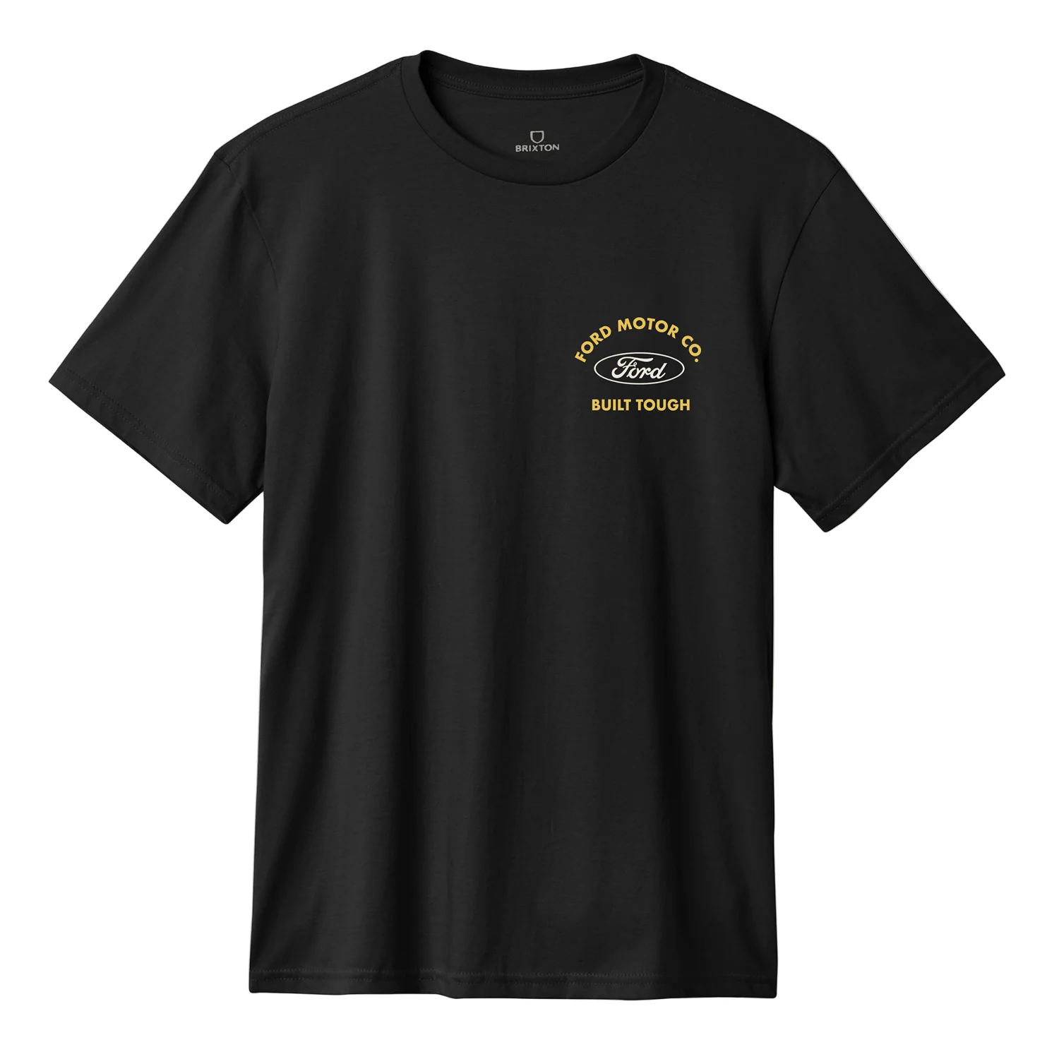 Brixton Men's Ford Built Tough S/S Standard T-Shirt Burnt Rubber