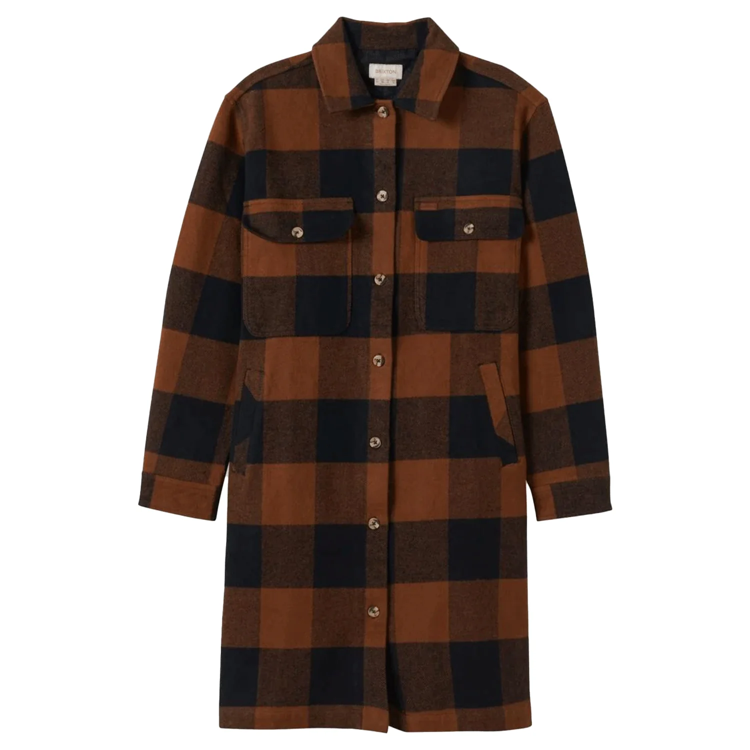 Brixton Women's Bowery Long Jacket Bison
