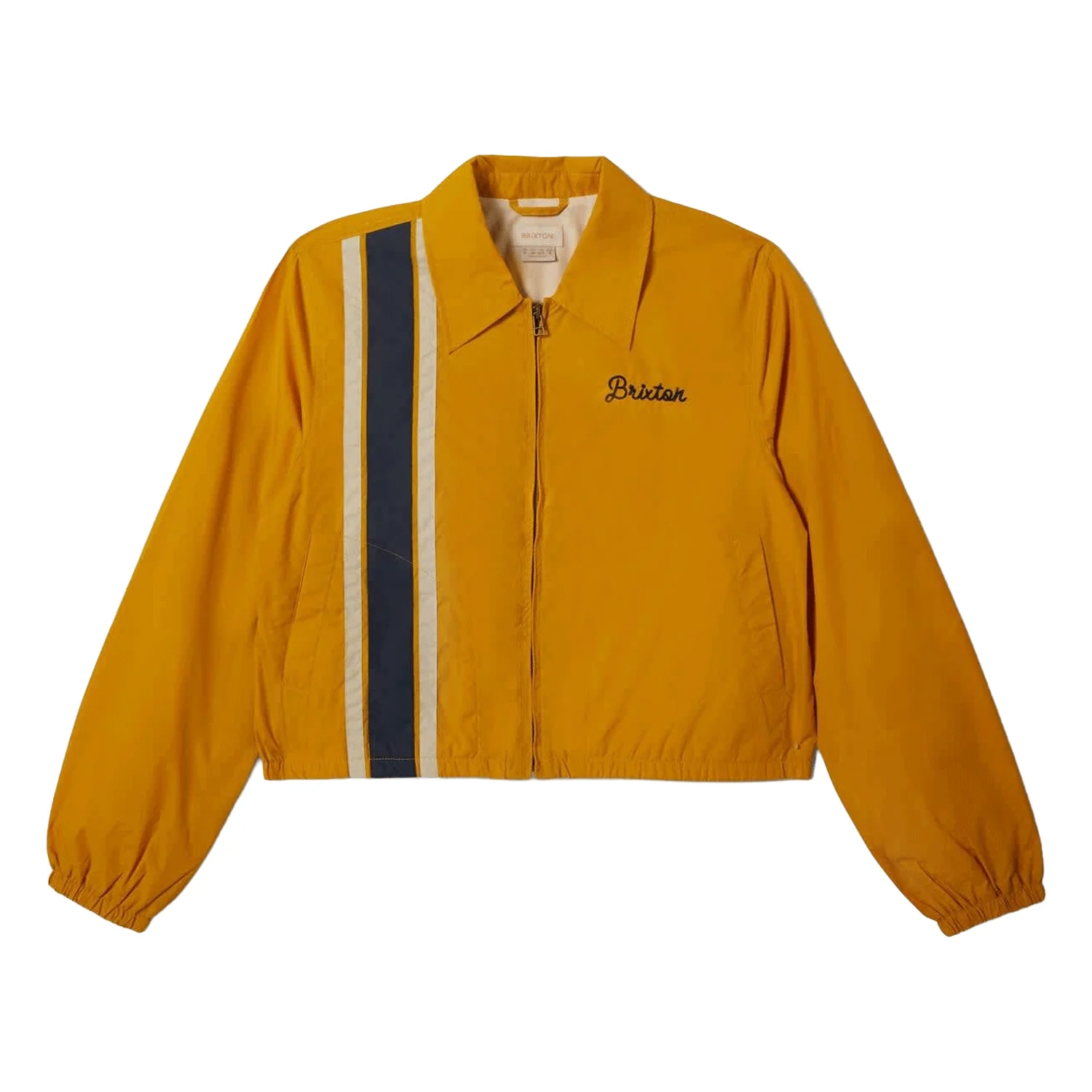 Brixton x Goodyear Women's Mechanics Jacket Nugget Gold