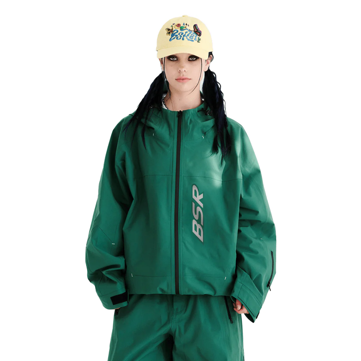 Bsrabbit BSR Hooded 3L Seam Sealing Jacket 2025 Green