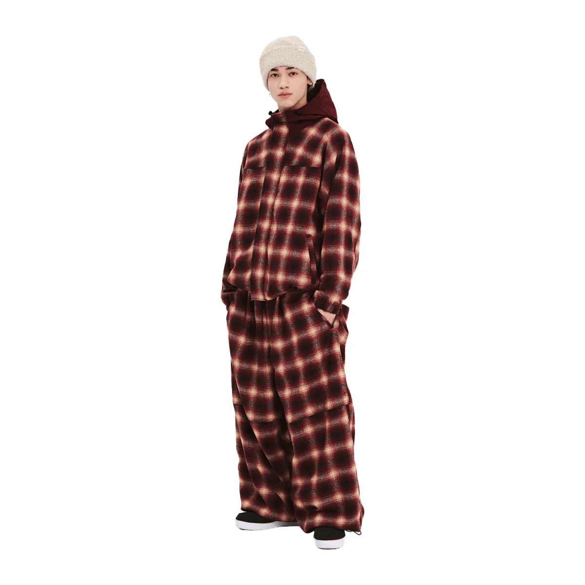 Bsrabbit DSXBS New Super Wide Pant 2025 Red Check