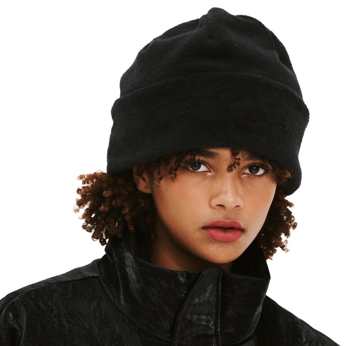 Bsrabbit Soft Fur Beanie Black