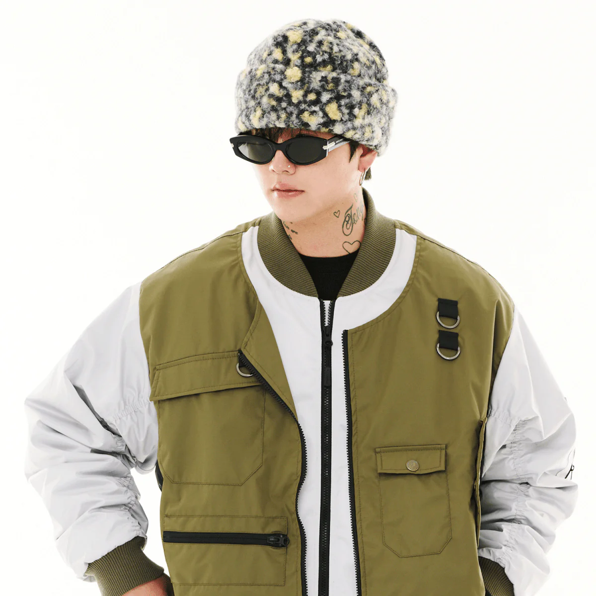 Bsrabbit Softly Beanie Yellow Leopard