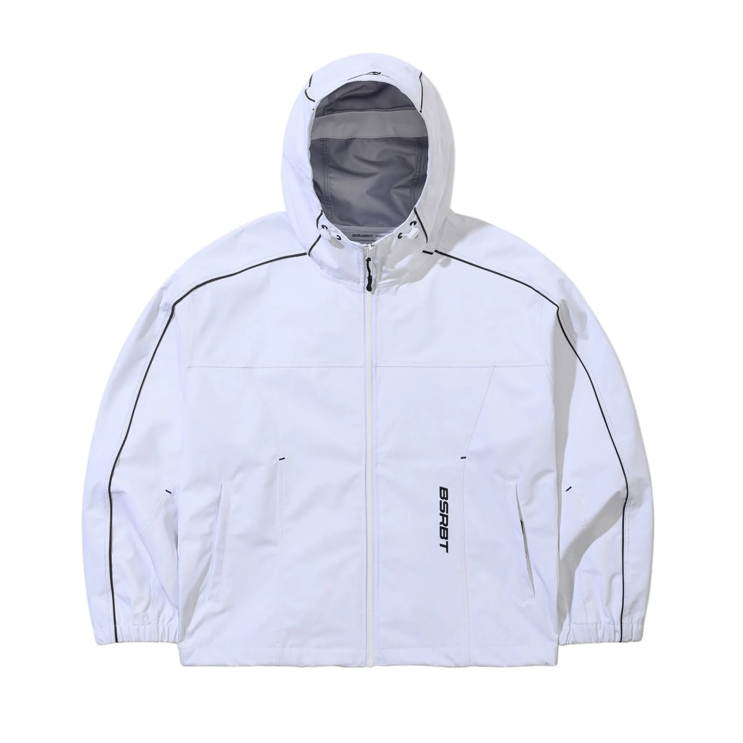 Bsrabbit Stream Line Hoodie 3L Hooded Jacket 2026 White