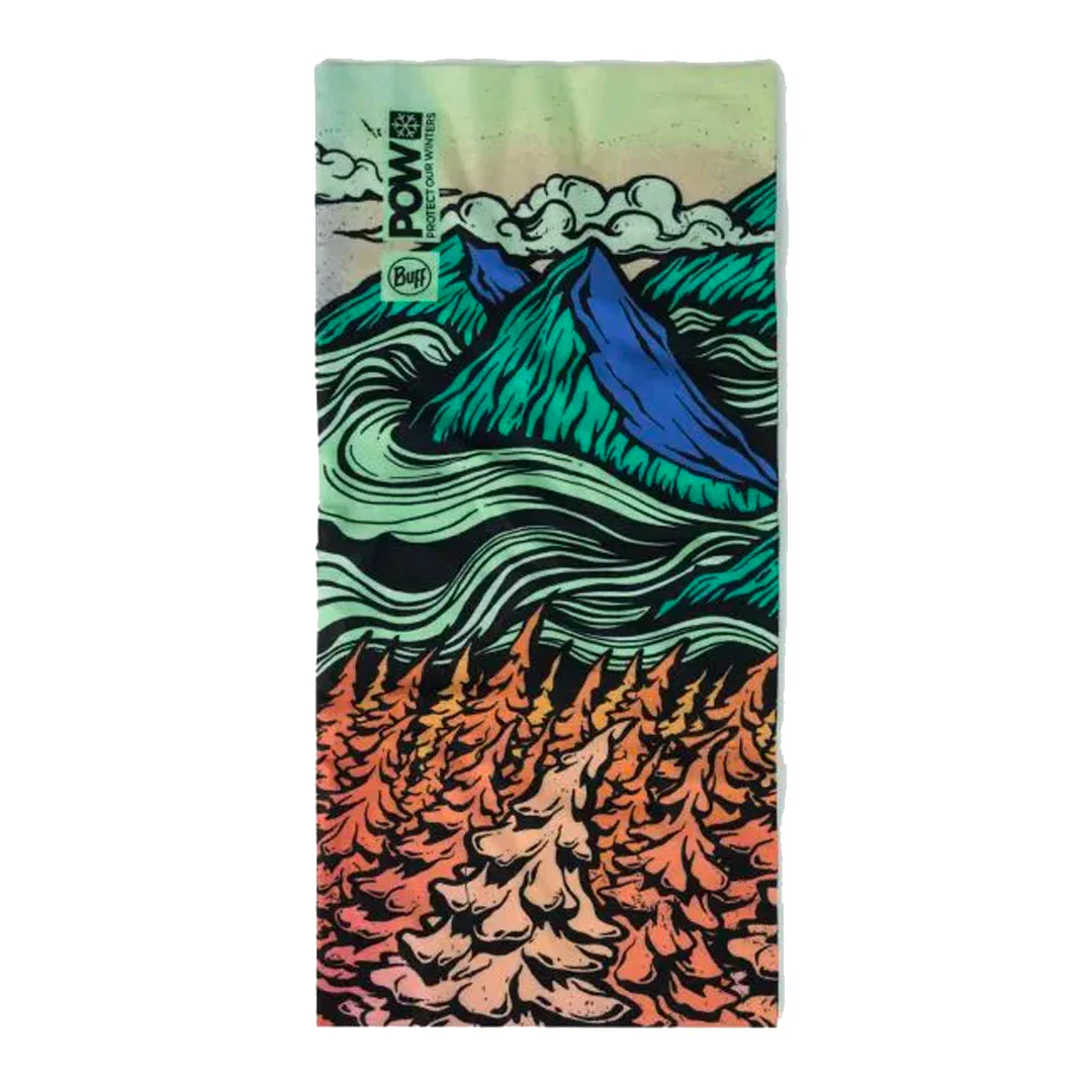 Buff x POW Original EcoStretch Snow Slide Neck Warmer 2023 Multi - Kids