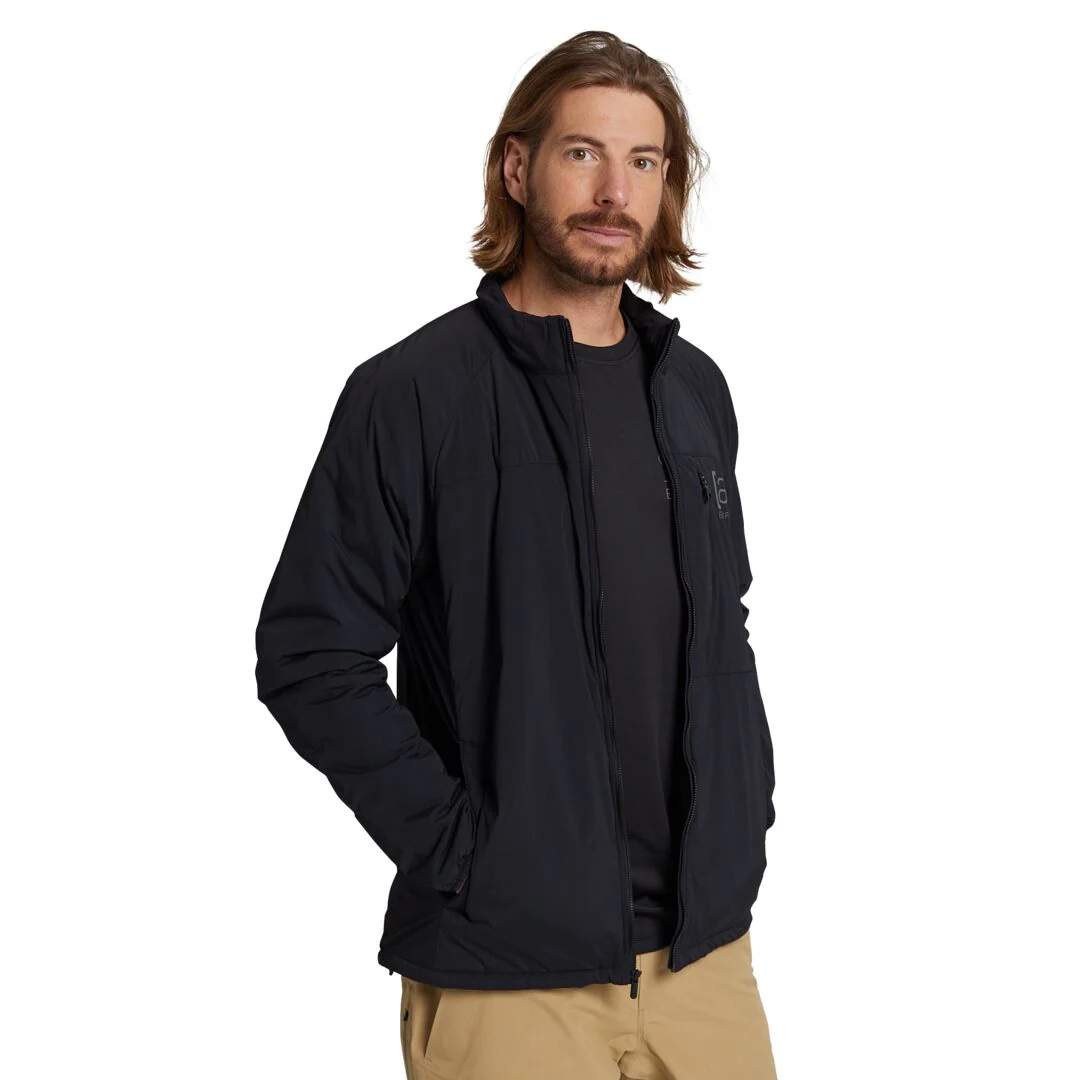 Burton Men's [ak] Helium Hooded Stretch Insulated Jacket 2024 True Black