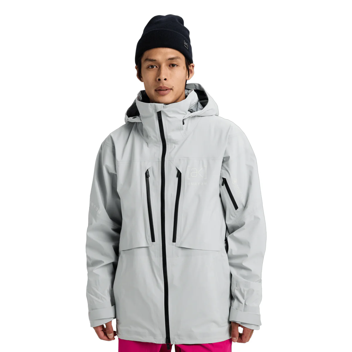 Burton Men's [ak] Hover Gore-Tex Stretch 3L Jacket 2026 Gray Cloud