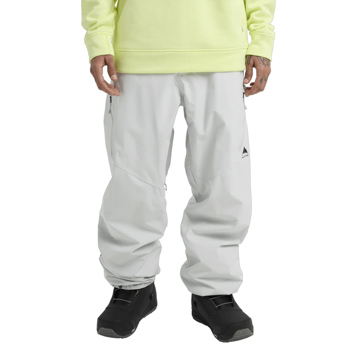 Burton Men's Reserve 2L Relaxed Pant 2026 Gray Cloud