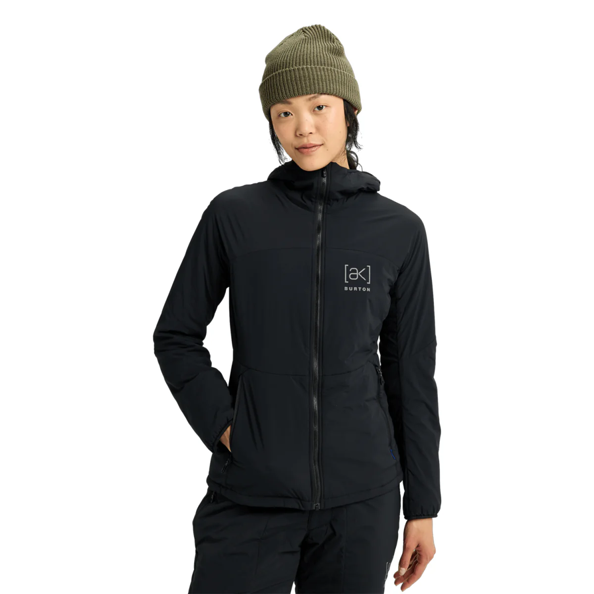 Burton Women's [ak] Helium Hooded Stretch Insulated Jacket 2026 True Black