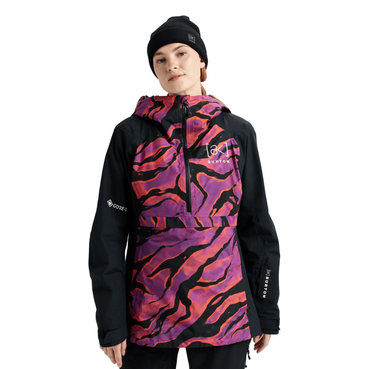 Burton Women's [ak] Kimmy Gore-Tex 2L Anorak 2026 Slash Multi/True Black