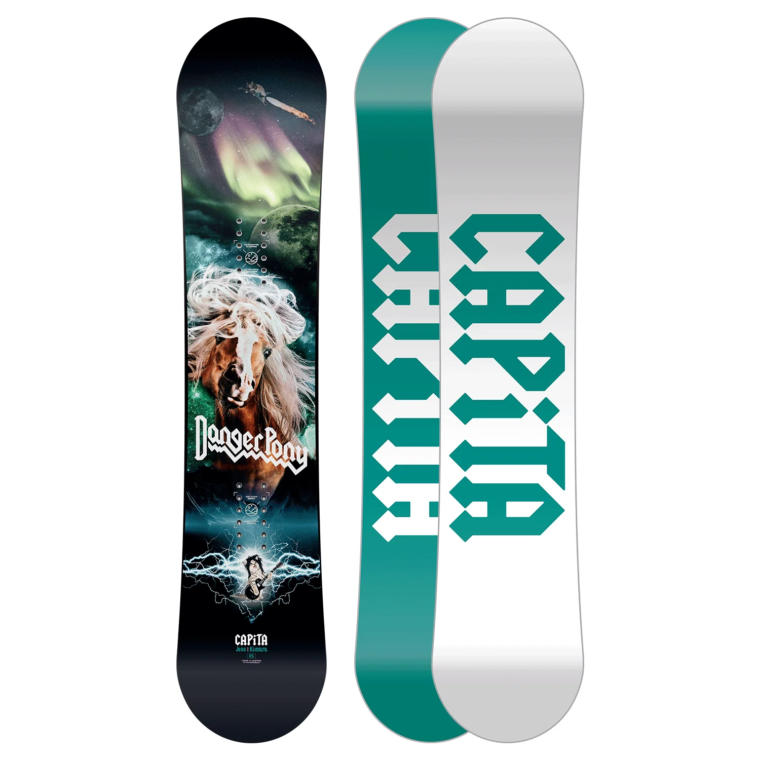 Capita Kids Jess Kimura Mini Snowboard 2024 - Image 2