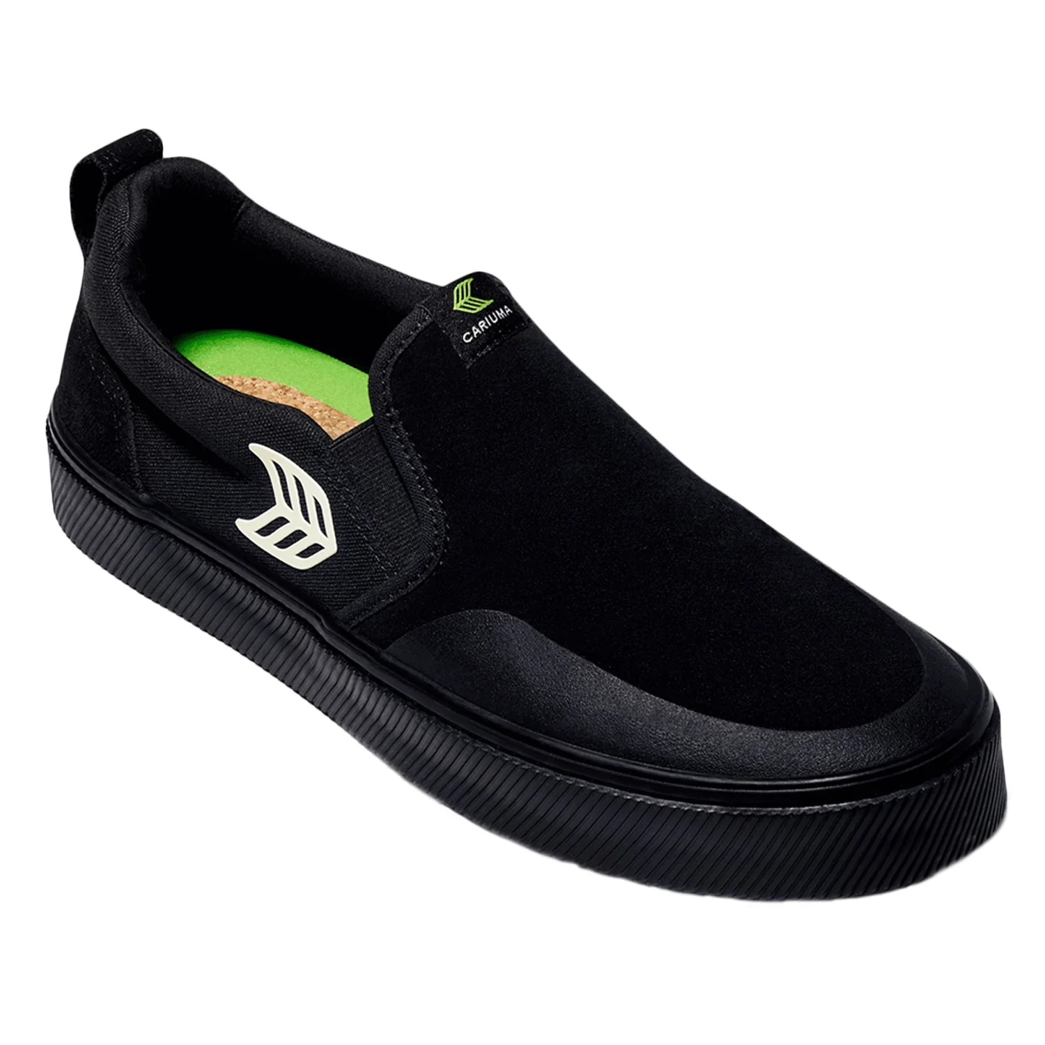 Cariuma Slip On Pro All Black/Ivory