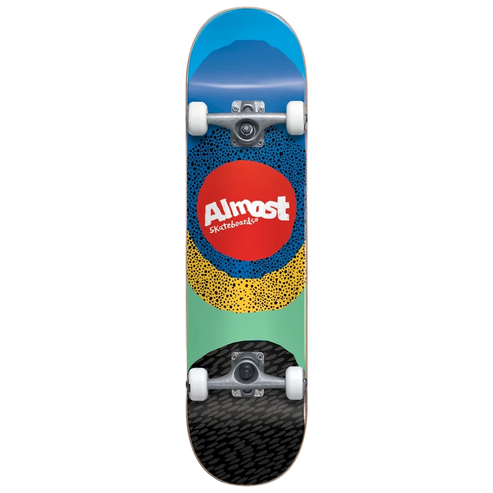 Almost Radiate FP Blue 8.25" Skateboard Complete