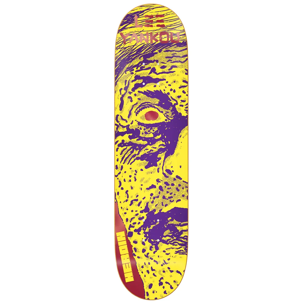 Heroin Lee Yankou Giallo Skate Deck 8.25
