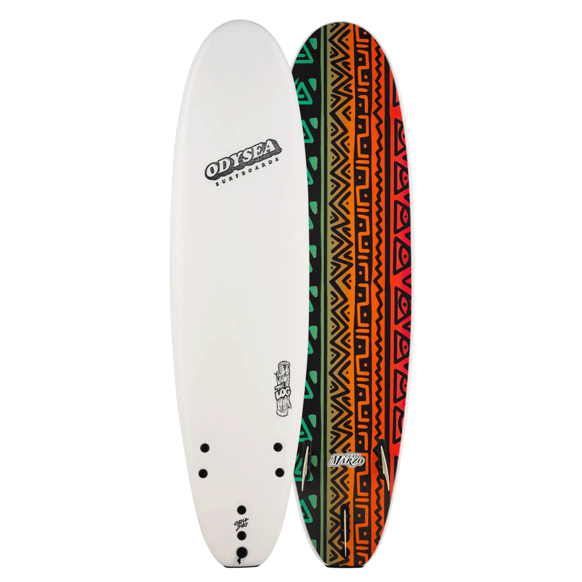 Catch Surf Odysea Log Surfboard Clay Marzo White 7'0"