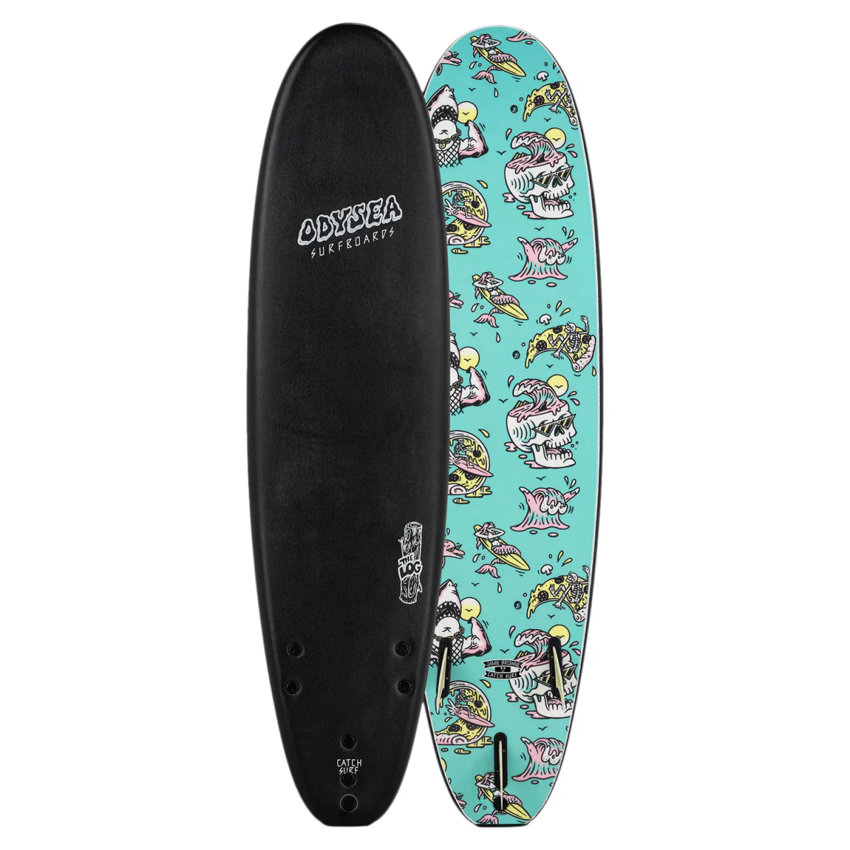 Catch Surf Odysea Log Surfboard Jamie Browne Black 7'0"