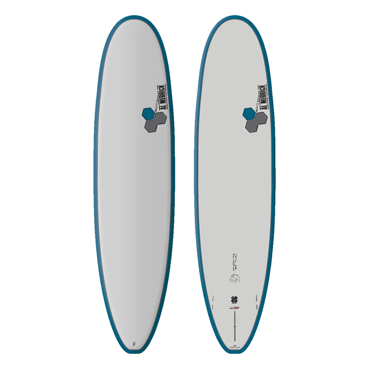 Channel Islands Waterhog Surfboard Tuflite Grey/Blue 7'2" FCSII