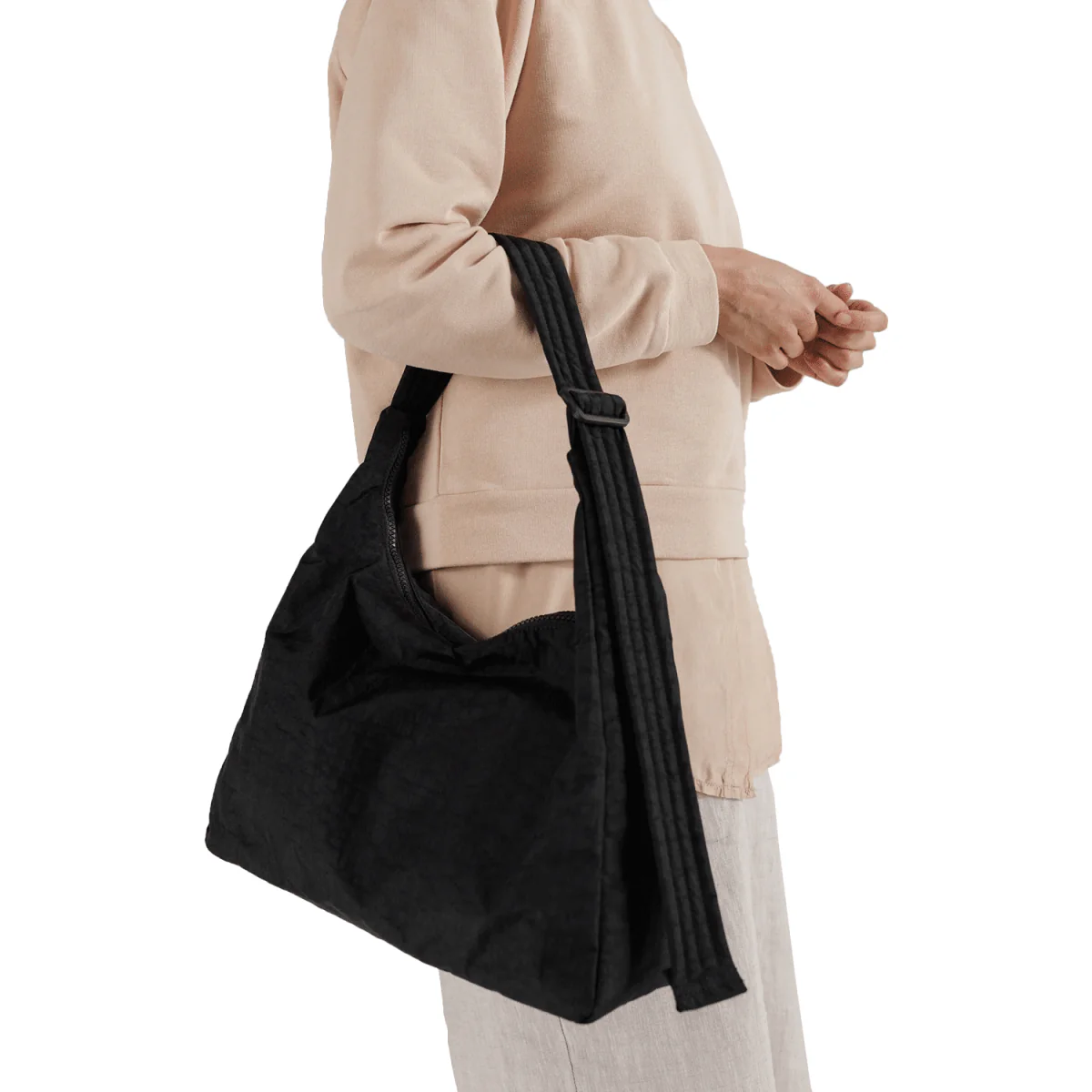 Baggu Nylon Shoulder Bag Black