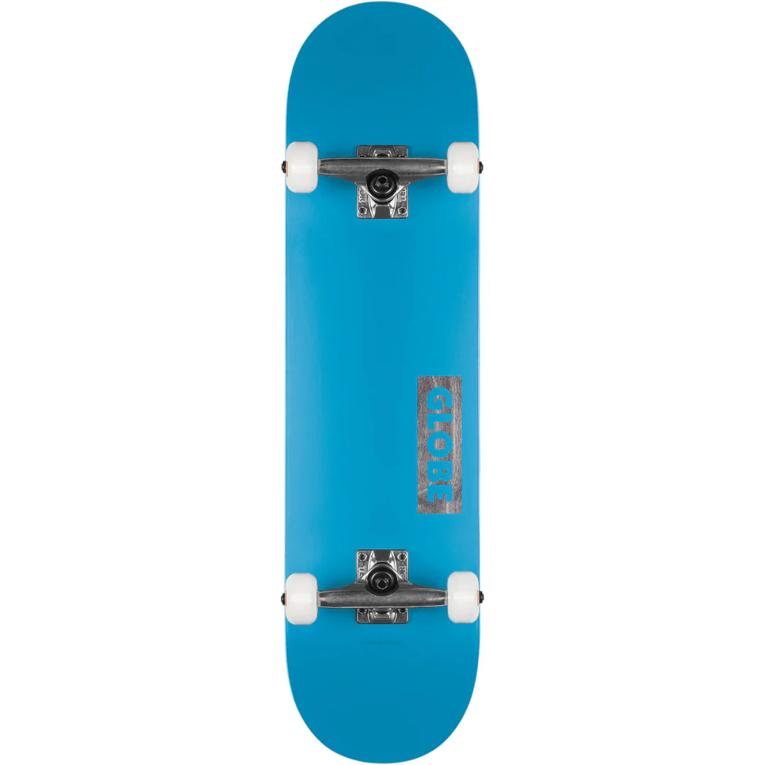 Globe Goodstock Skate Complete Neon Blue 8.375"
