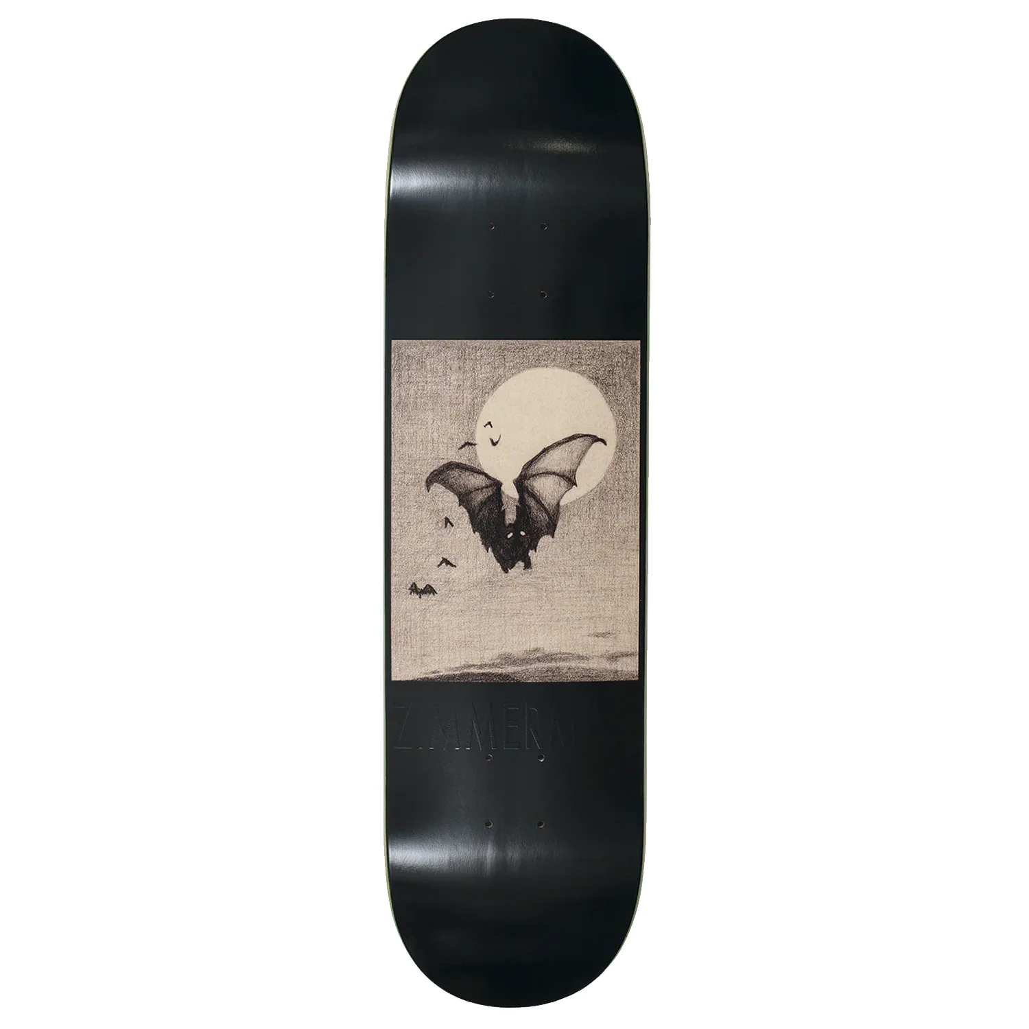 Jenny Zimmerman Bat Pro Skate Deck 8.46"