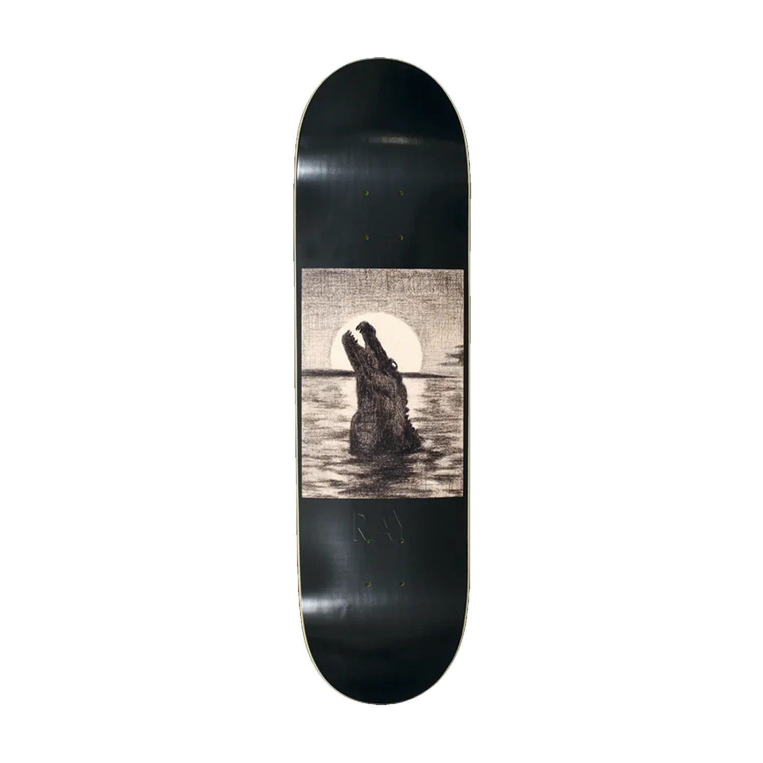 Jenny Ray Crocodile Pro Skate Deck 8.38"