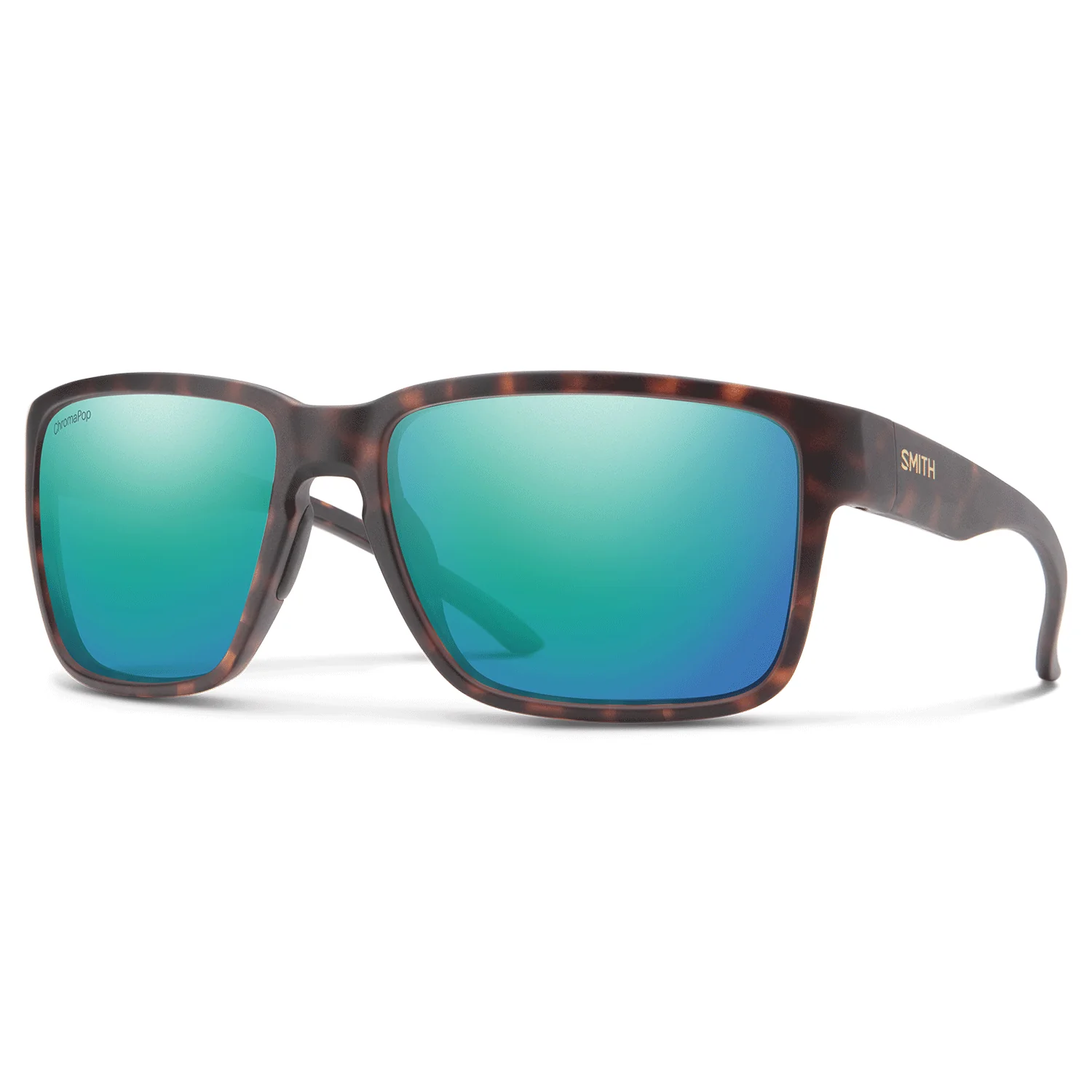 Smith Emerge Sunglasses Matte Tortoise/ChromaPop Polarized Opal Mirror