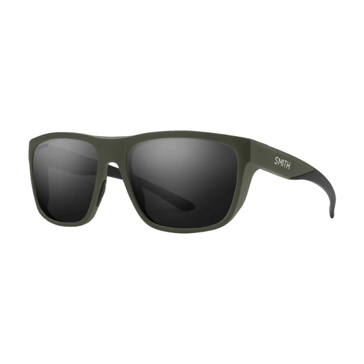 Smith Barra Sunglasses Matte Moss/ChromaPop Polarized Black