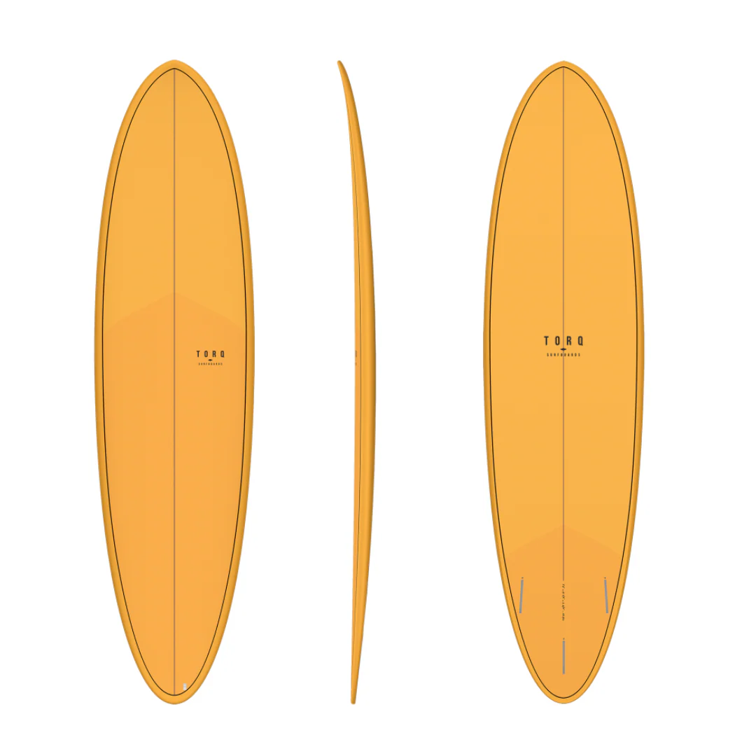 Torq Mod Fun TET Surfboard Orange Pattern 7'6"