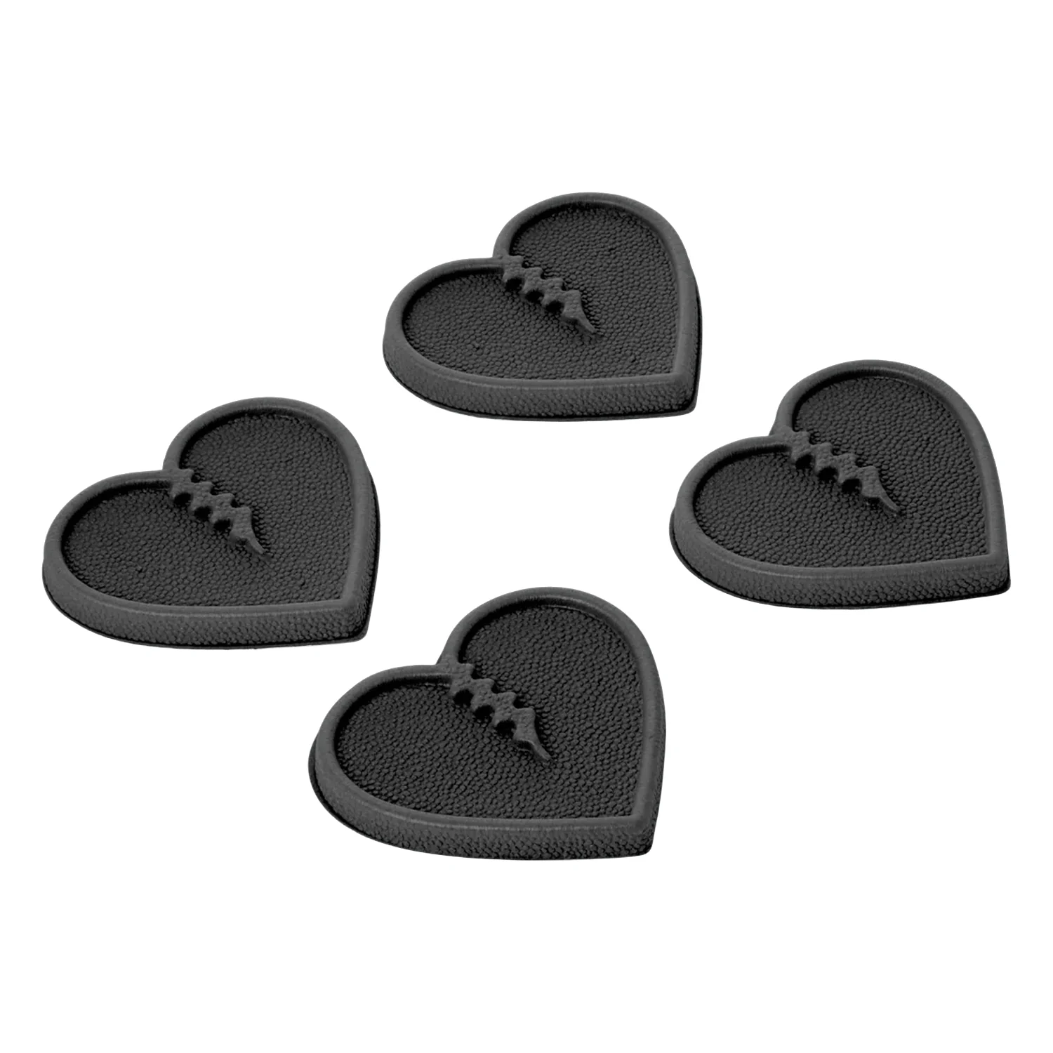 Crab Grab Mini Hearts Black