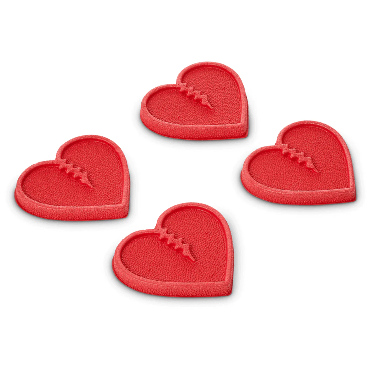 Crab Grab Mini Hearts Red