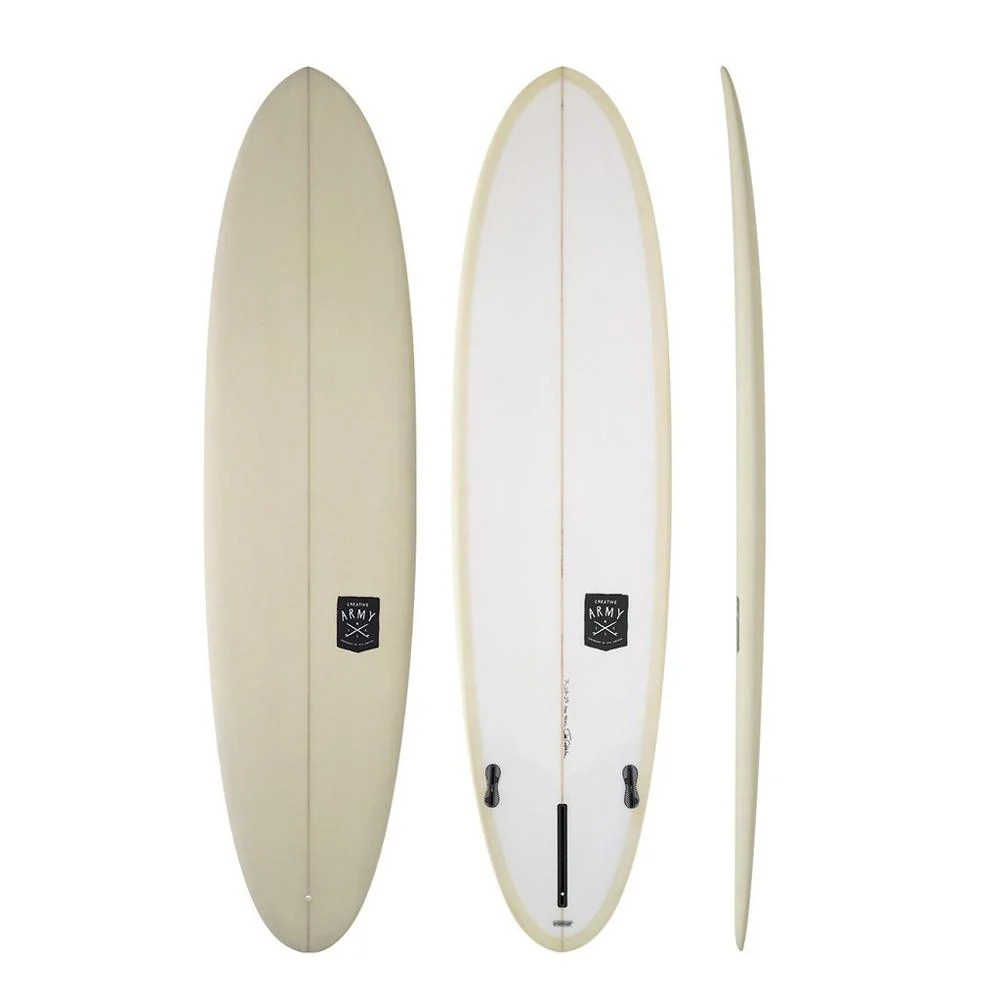 Creative Army Huevo PU Surfboard Stone Tint 8'1"